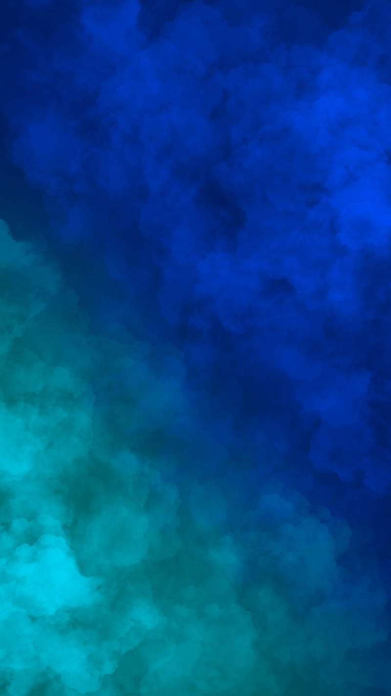 800x1422 Gradient Fog FMYury, abstract, blue, clouds, colors, pattern, smoke, steam, HD phone wallpaper