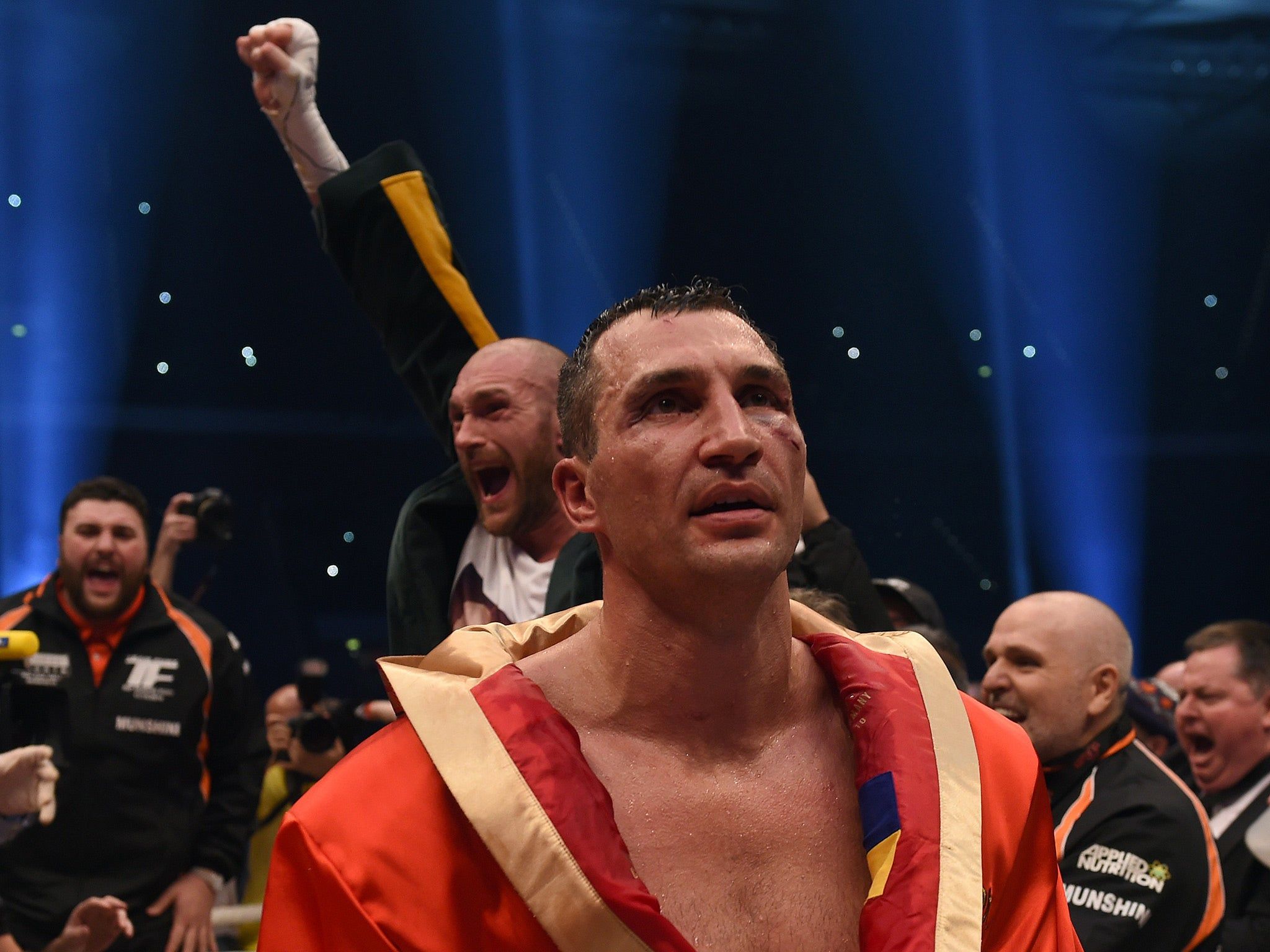 2048x1536 Anthony Joshua vs Wladimir Klitschko: Ukrainian's trainer 'knew' he would lose to Tyson Fury