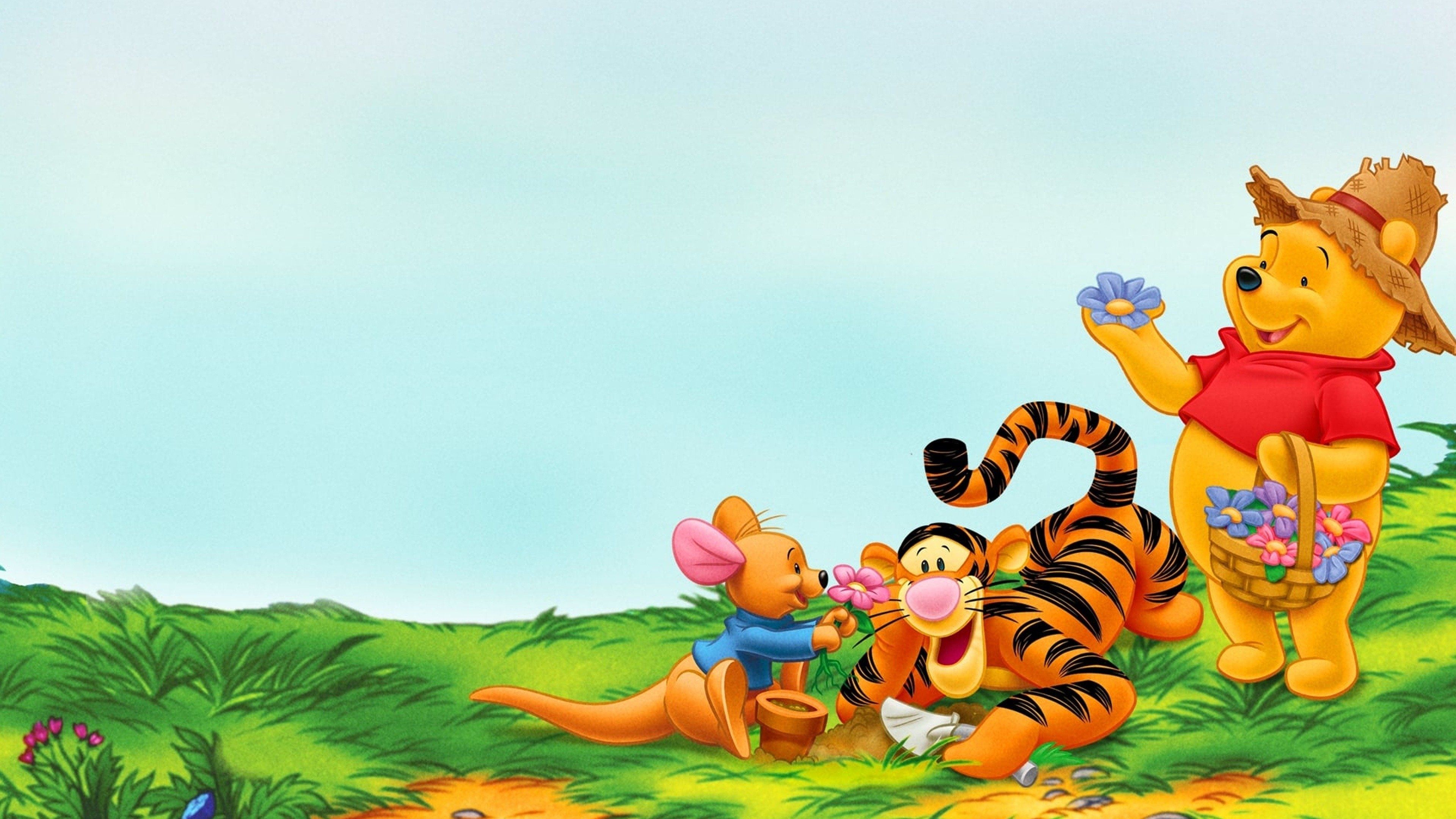 3840x2160 Winnie the Pooh Wallpaper