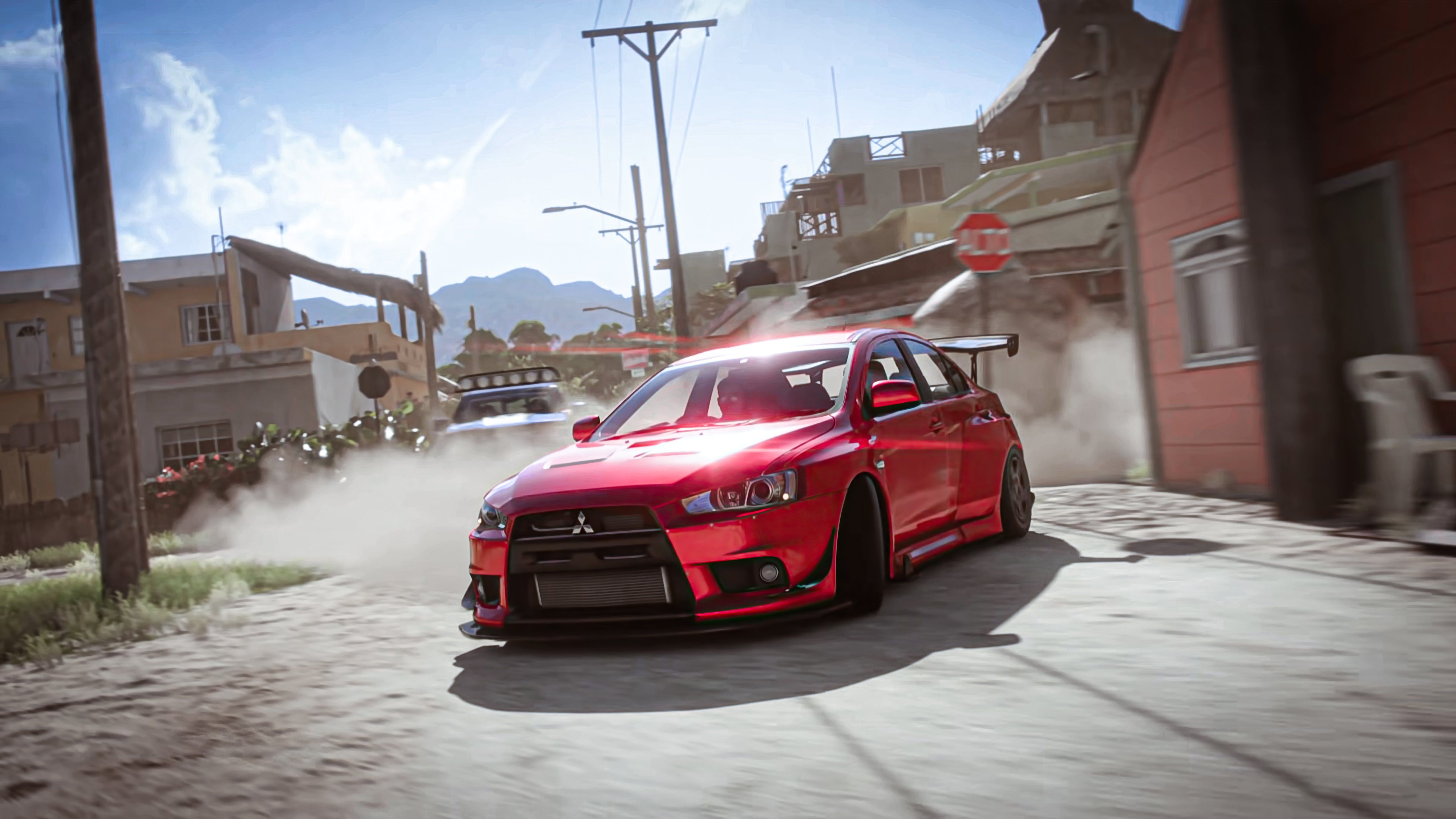 5120x2880 Forza Horizon 5 Mitsubishi lancer evo Wallpaper 4K for Desktop