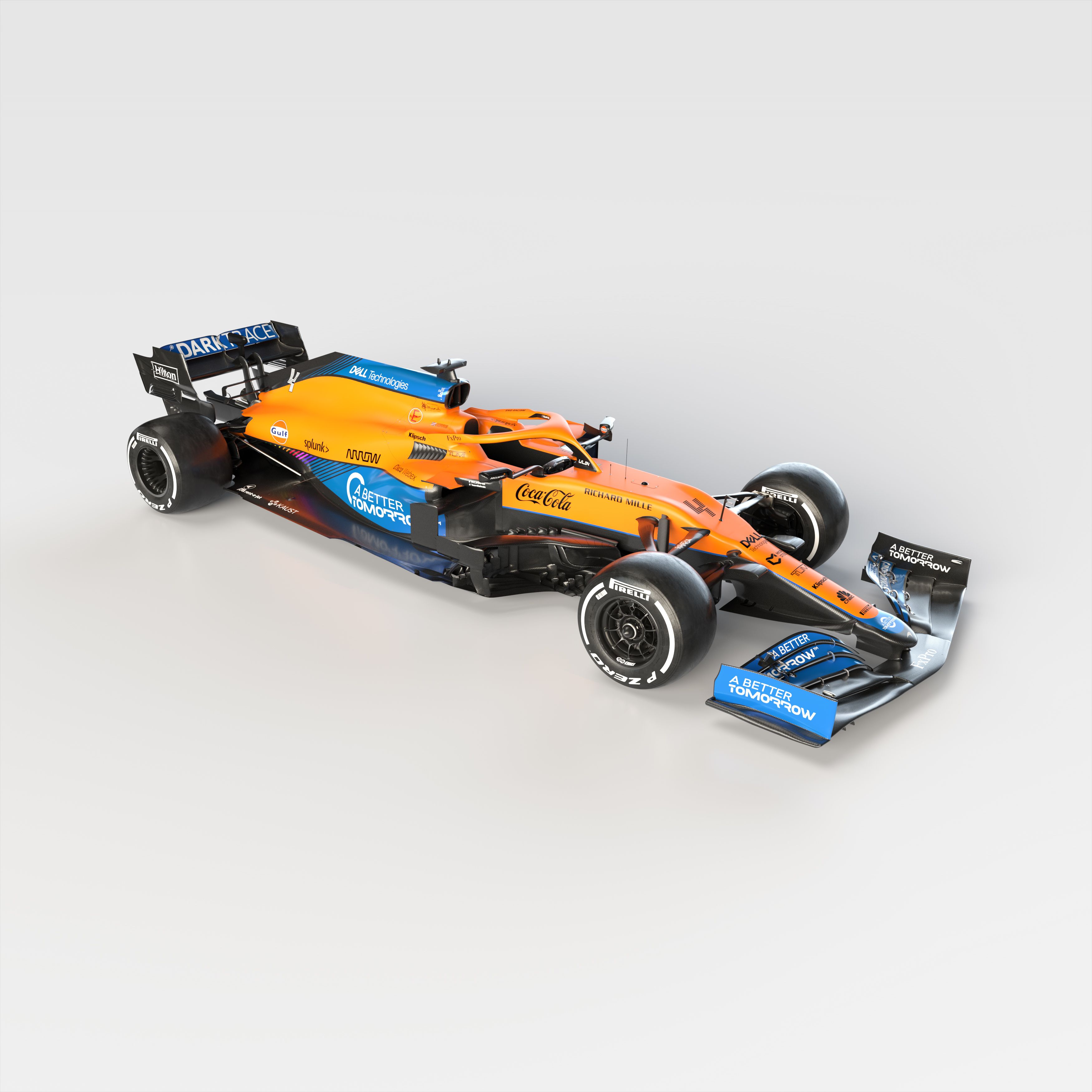 3500x3500 McLaren MCL35M Wallpaper 4K, Formula One cars, Formula 1