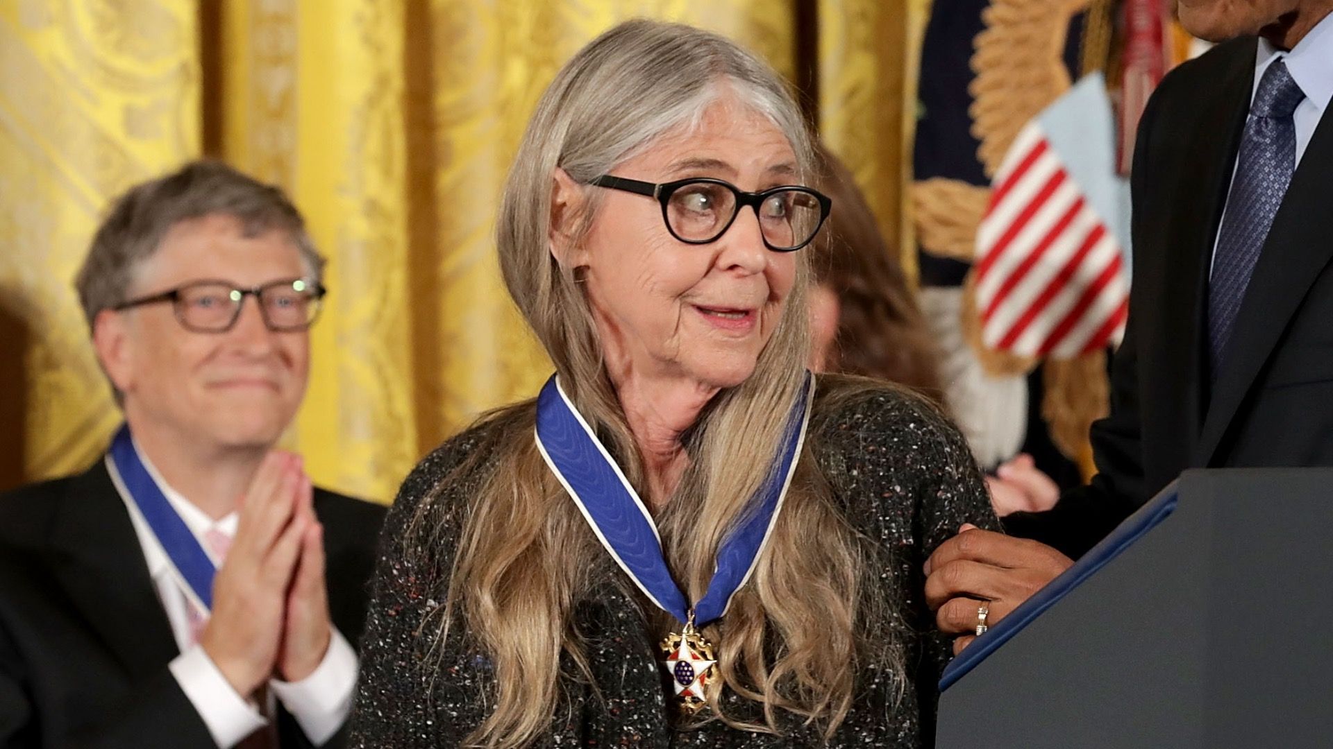 1920x1080 Moment Margaret Hamilton receives presidential medal of honour