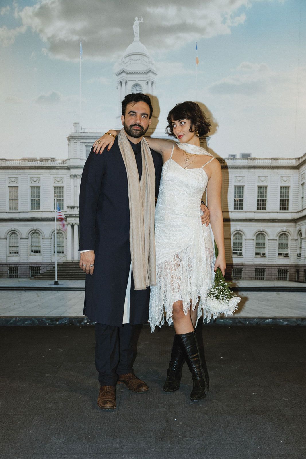 1067x1600 An Exclusive Look Inside Zohran Mamdani and Rama Duwaji's Viral Clerk's Office Wedding