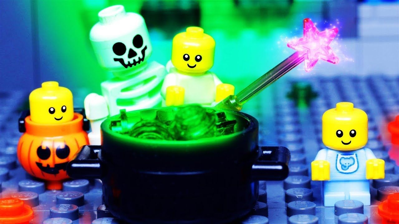 1280x720 LEGO HALLOWEEN LEGO Stop Motion ANIMATION for Kids