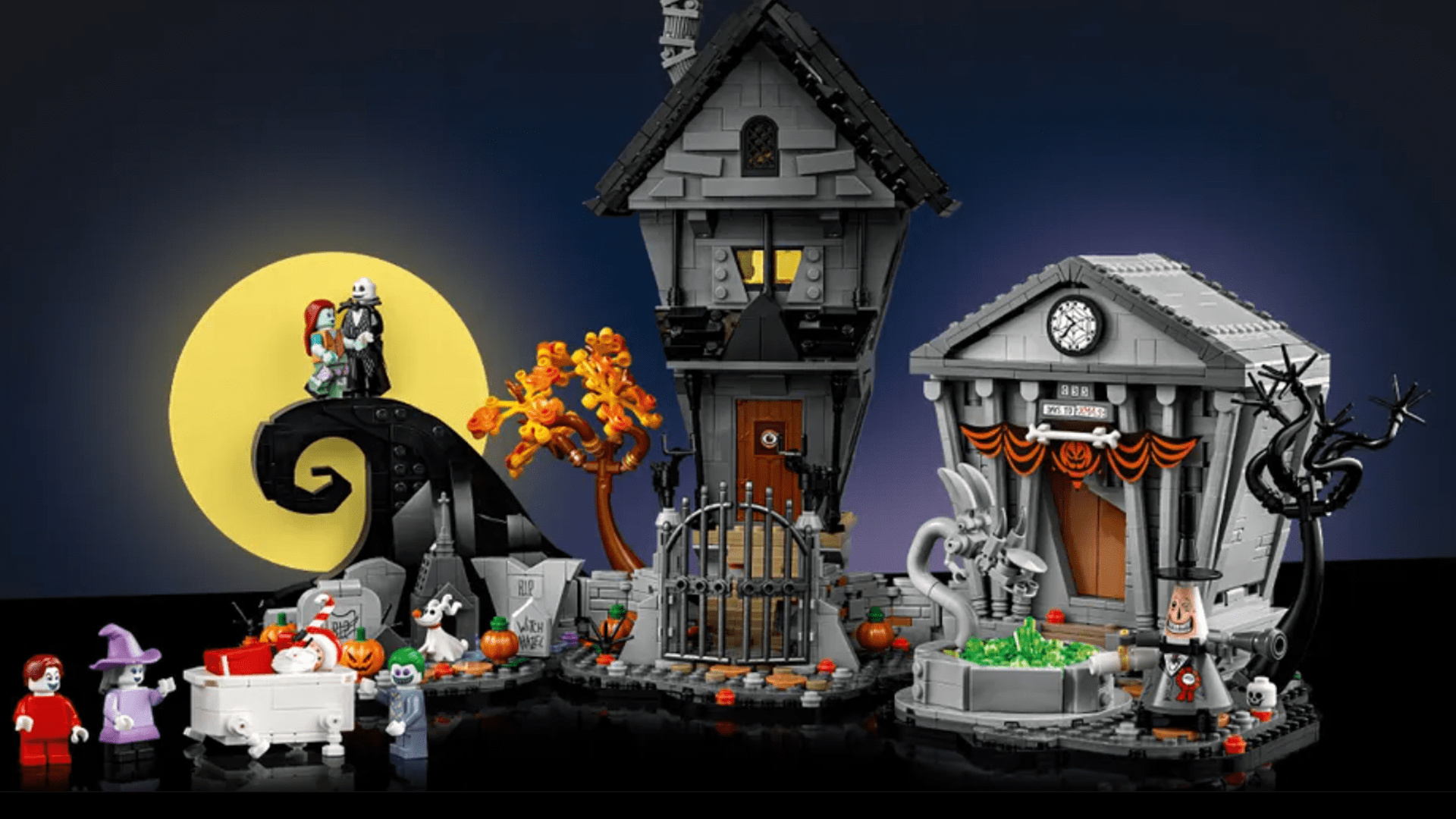 1920x1080 Five LEGO Ideas 21351 The Nightmare Before Christmas secrets to spot