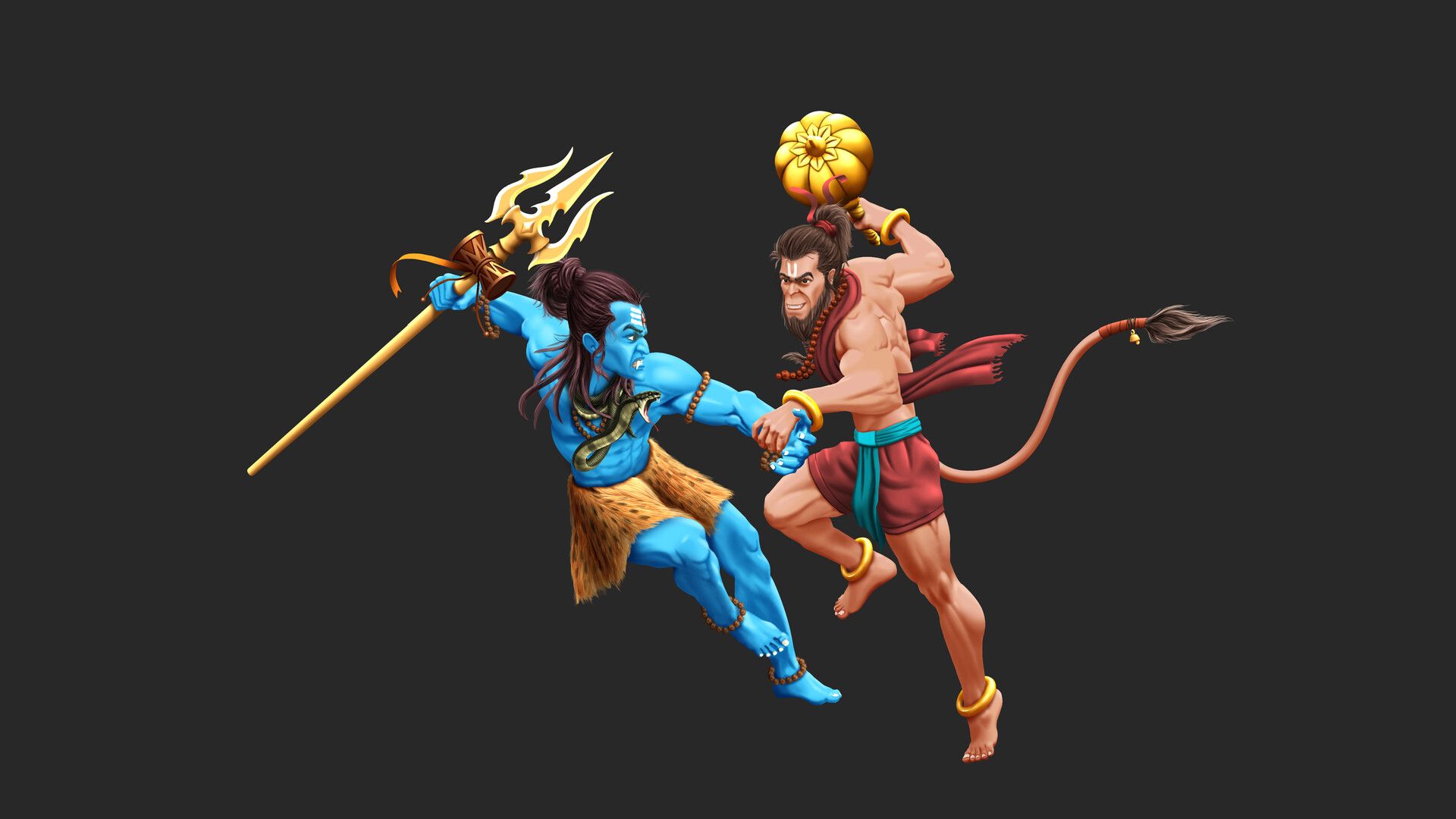 1920x1080 sangeeth pavithran VS Hanuman