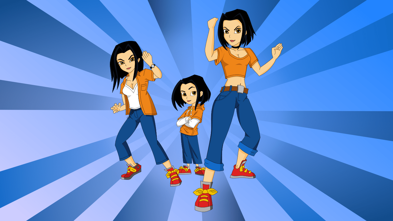 1366x768 Jackie Chan Adventures Cartoon Wallpaper