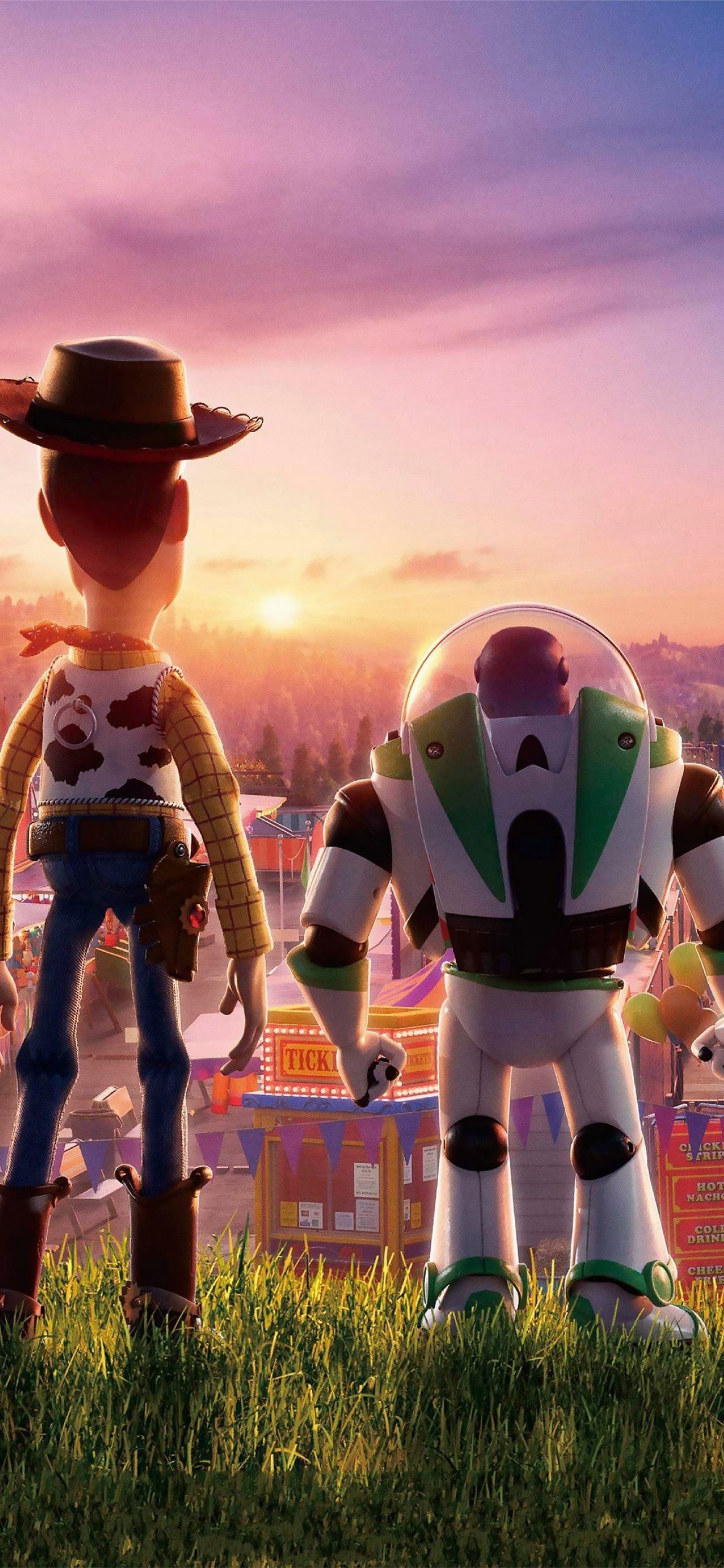 1284x2778 Toy Story 4 Woody and Buzz Lightyear 4k Ultra HD I. iPhone Wallpaper Free Download