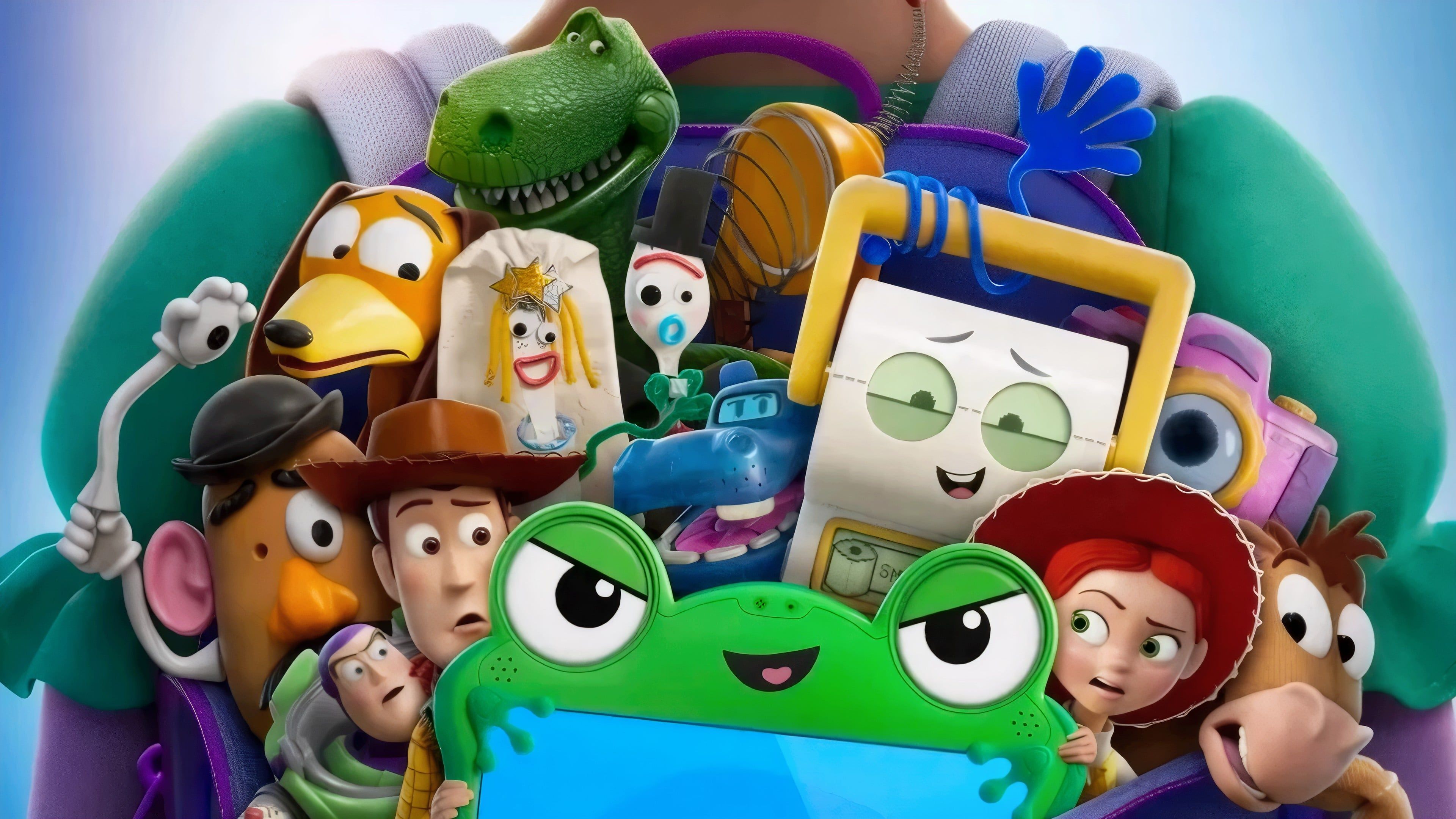 3840x2160 Toy Story 5 Characters Wallpaper 4K for Desktop