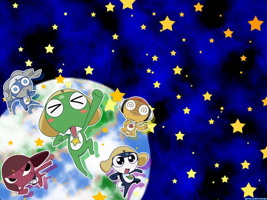 1024x768 Cute frog wallpaper. Frogs powerpuff, Tamama keroro wallpaper, Anime sketch