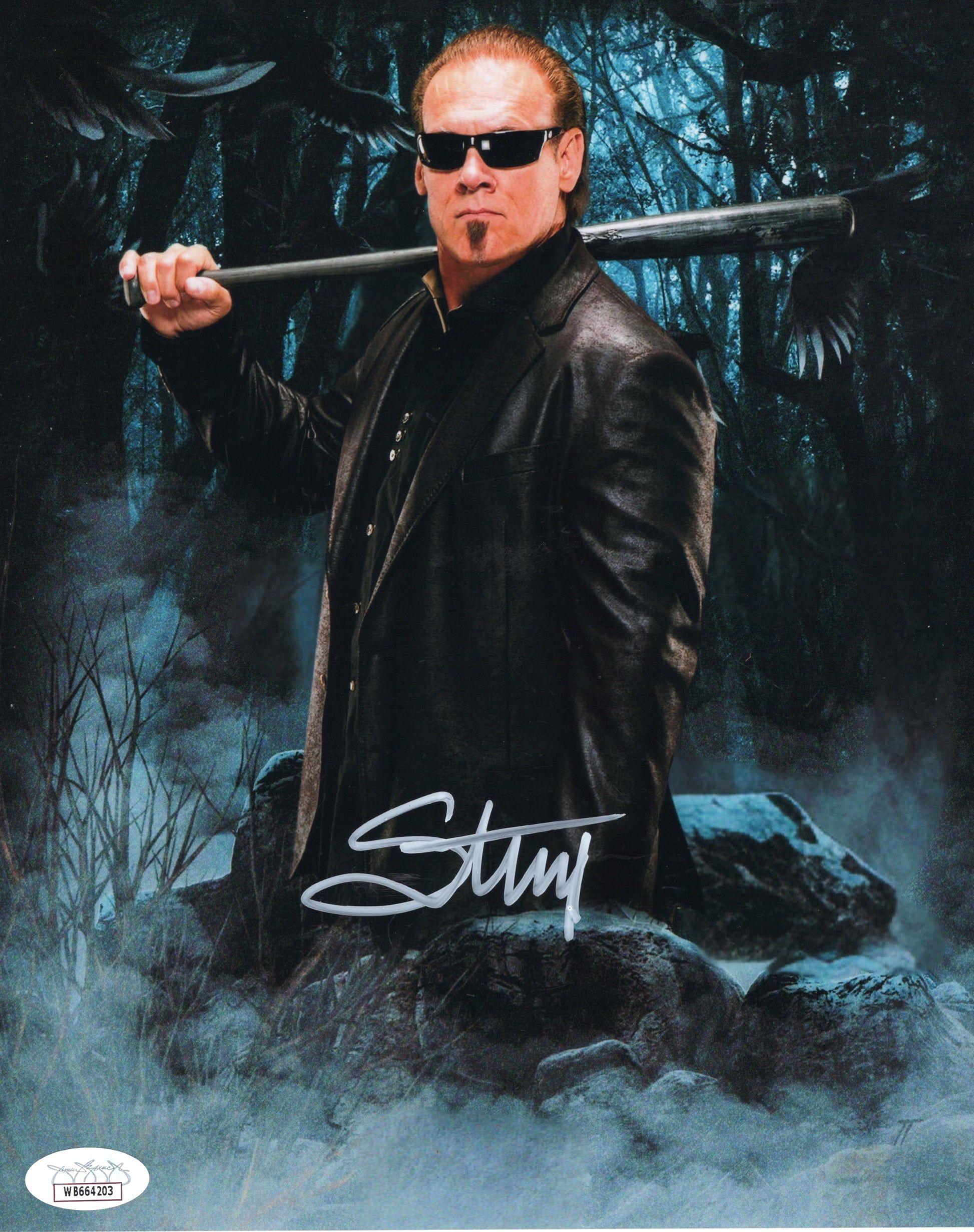 1946x2460 Sting (metallic 8x10) WCW WWE TNA NWO NWA photo signed auto autographe