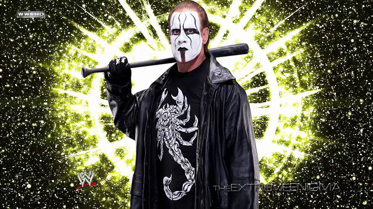 1280x720 2015: Sting 2nd and New WWE Theme Song Out From The Shadows (V2)