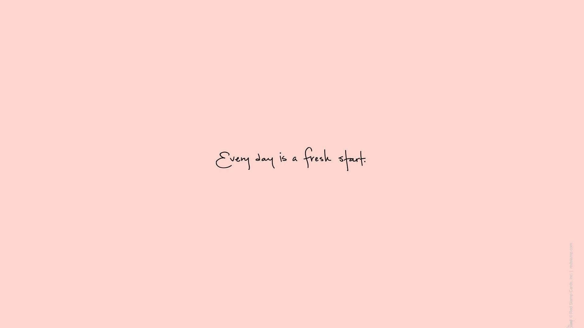 1920x1080 Download Aesthetic Pink Quote Wallpaper