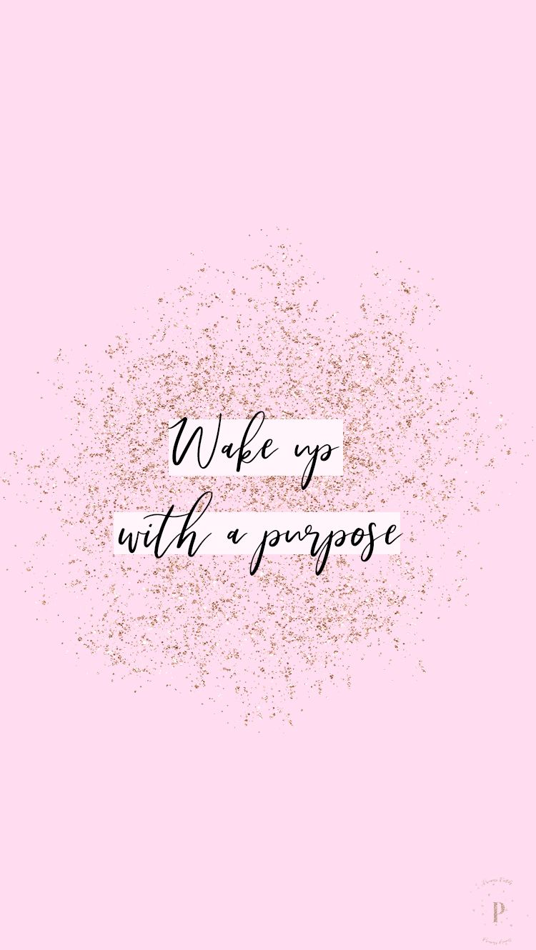 750x1330 Aesthetic Pink Quotes Wallpaper