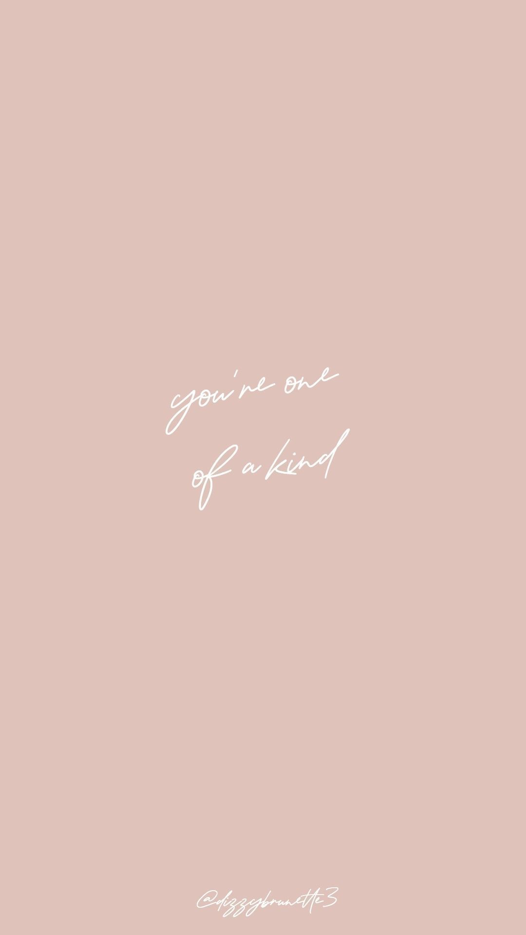 1080x1920 Pink Quotes Wallpaper