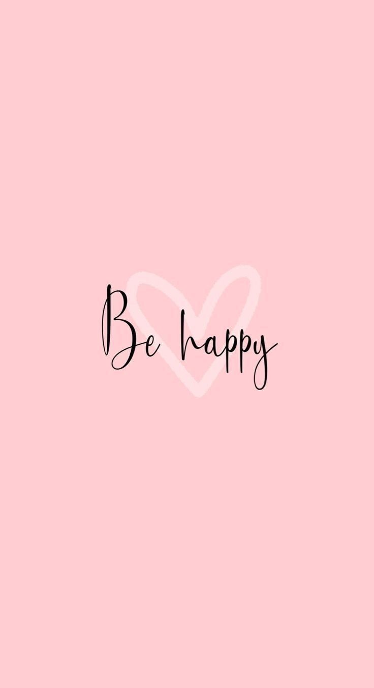 736x1351 Girlboss Wallpaper: Pink Quotes for a Cute Look. Happy wallpaper aesthetic pink, Be happy aesthetic wallpaper, Be smile wallpaper