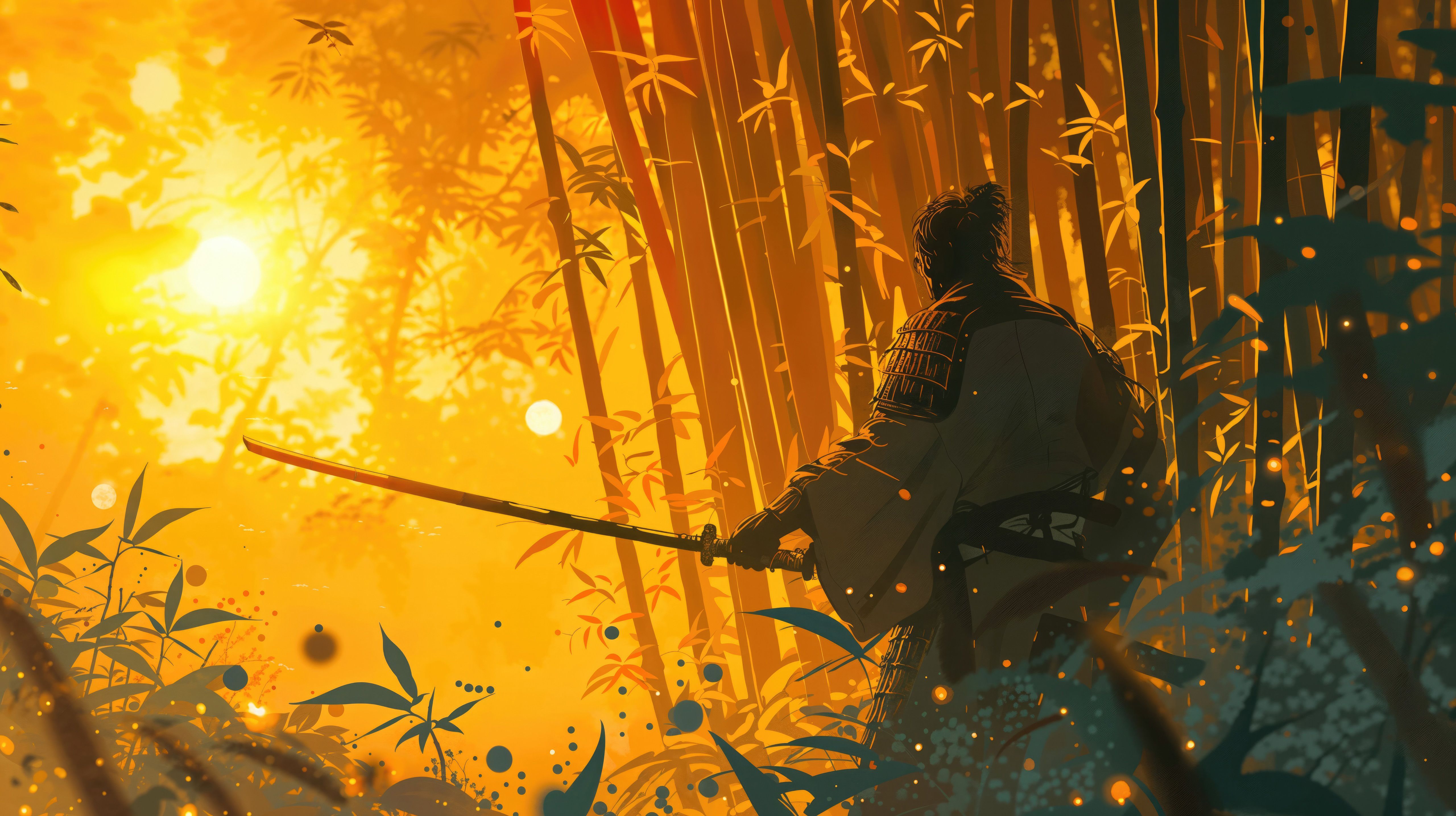5120x2870 Ancient Sword Master Wallpaper, HD Artist Wallpaper, 4k Wallpaper, Image, Background, Photos and Picture