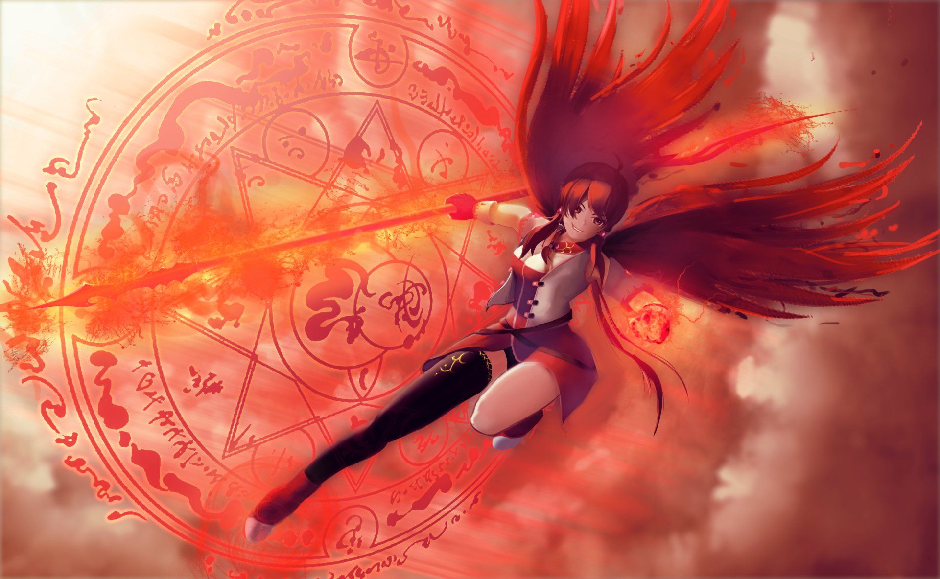 1920x1183 Original Anime Swordmaster HD Wallpaper