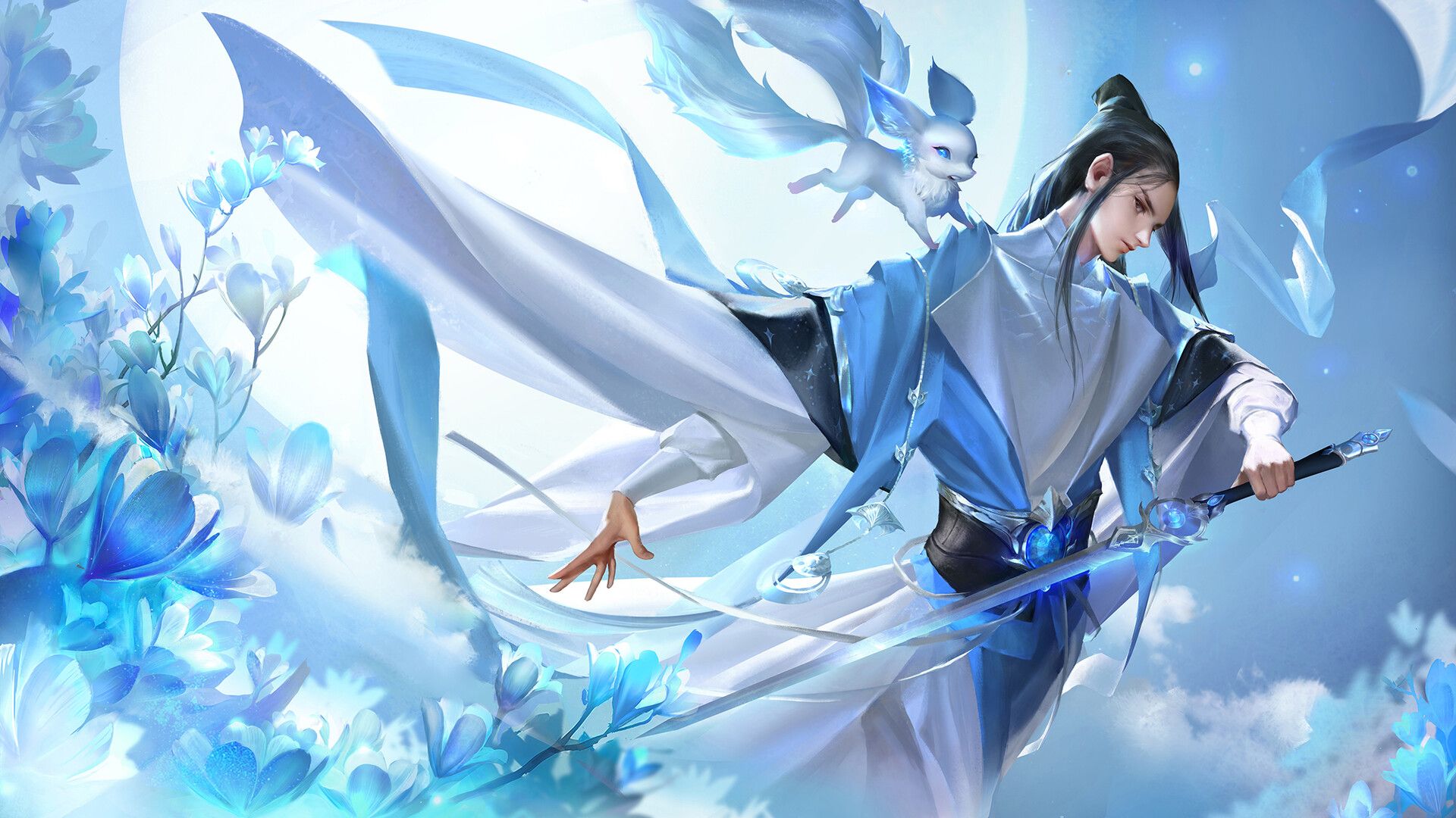 1920x1080 Desktop wallpaper: The Fate Of Swordsman, Video Game 4K free download for PC. 1016112