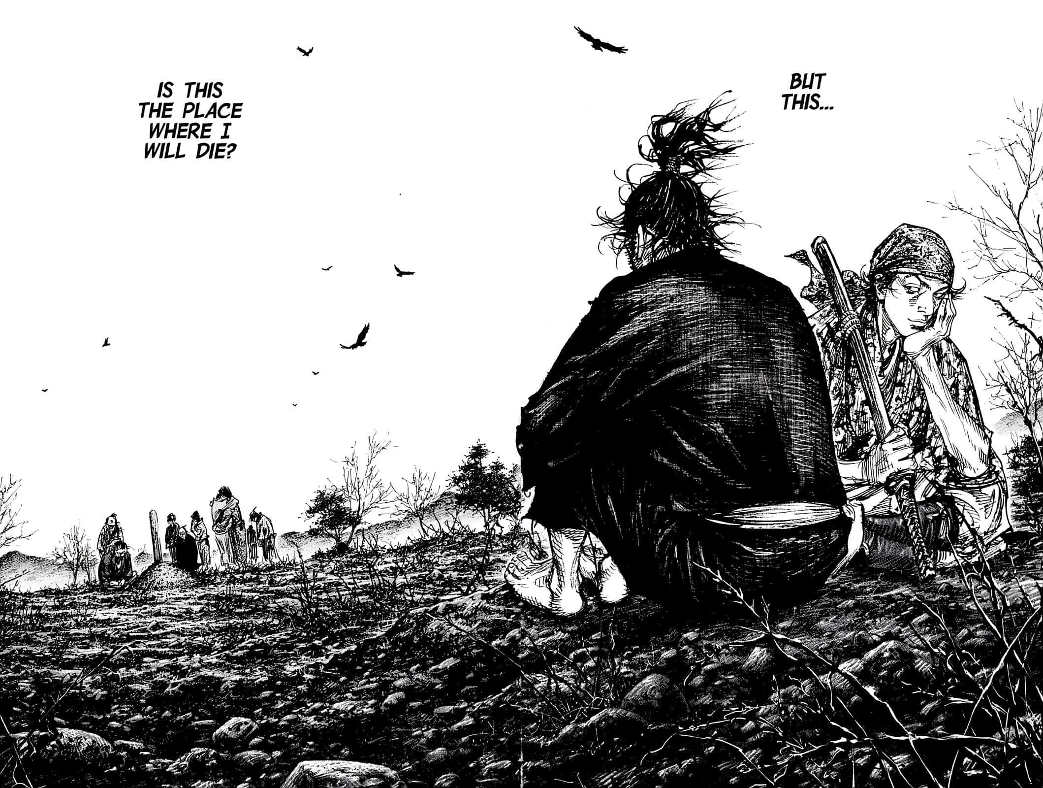 2119x1600 Download Miyamoto Musashi Contemplating Death Wallpaper