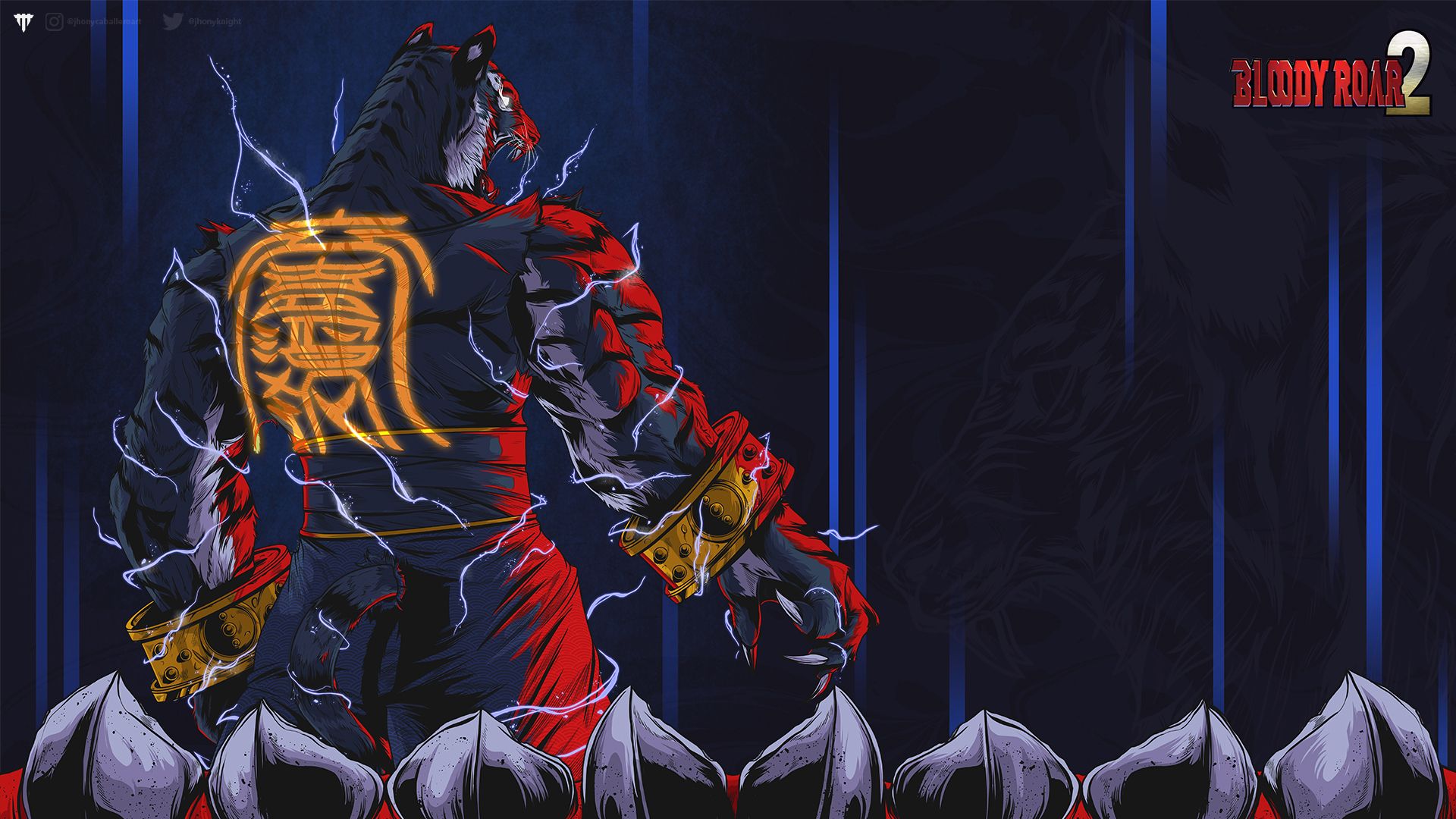 1920x1080 Bloody Roar 2 Wallpaper