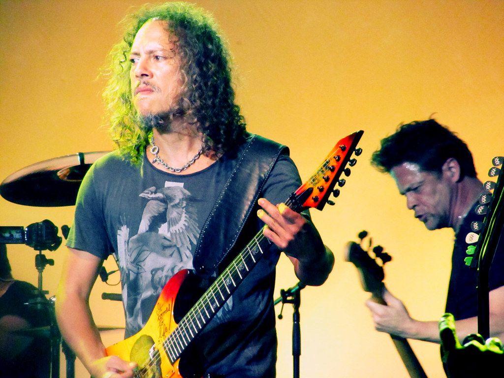 1024x768 Kirk Hammett and Jason Newsted. The reason I went to San Fr