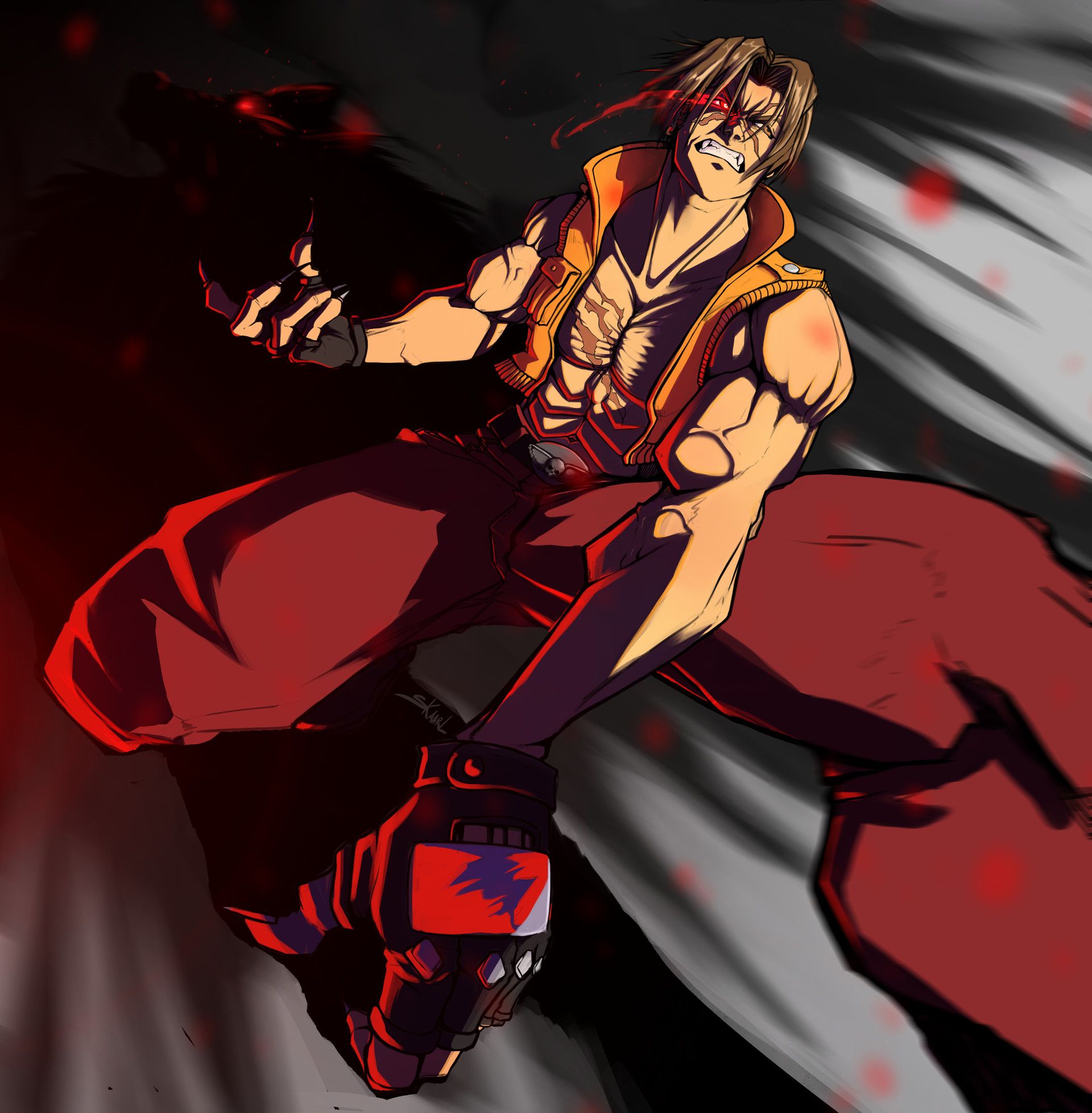1920x1956 Skaarl De Gaulle of Yugo in Bloody Roar