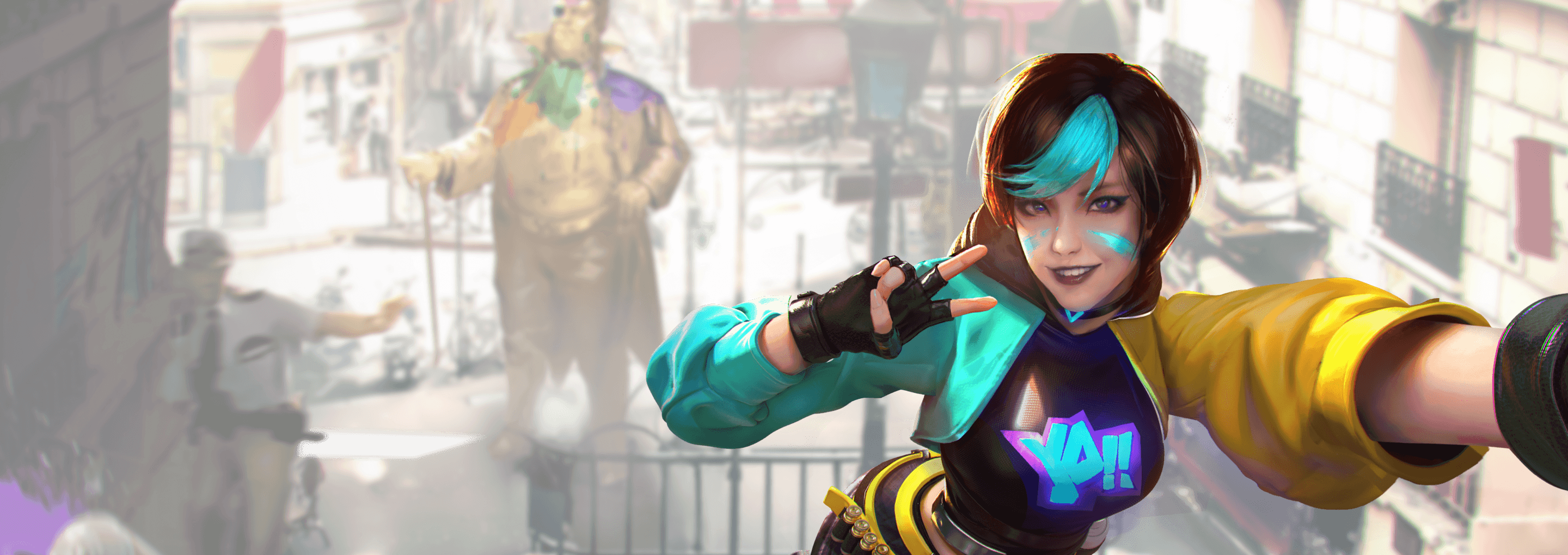 2880x1020 Garena Free Fire. Best survival Battle Royale on mobile!