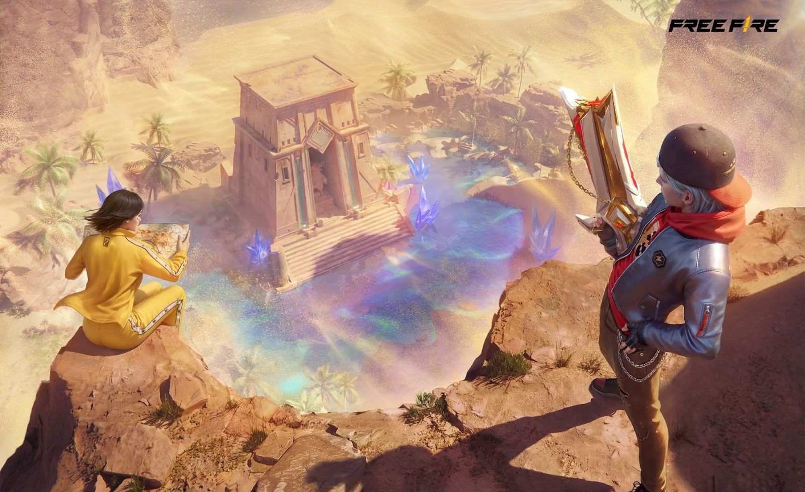 1600x978 Free Fire sends players on a mysterious desert adventure in its latest 'Lost Treasure' campaign