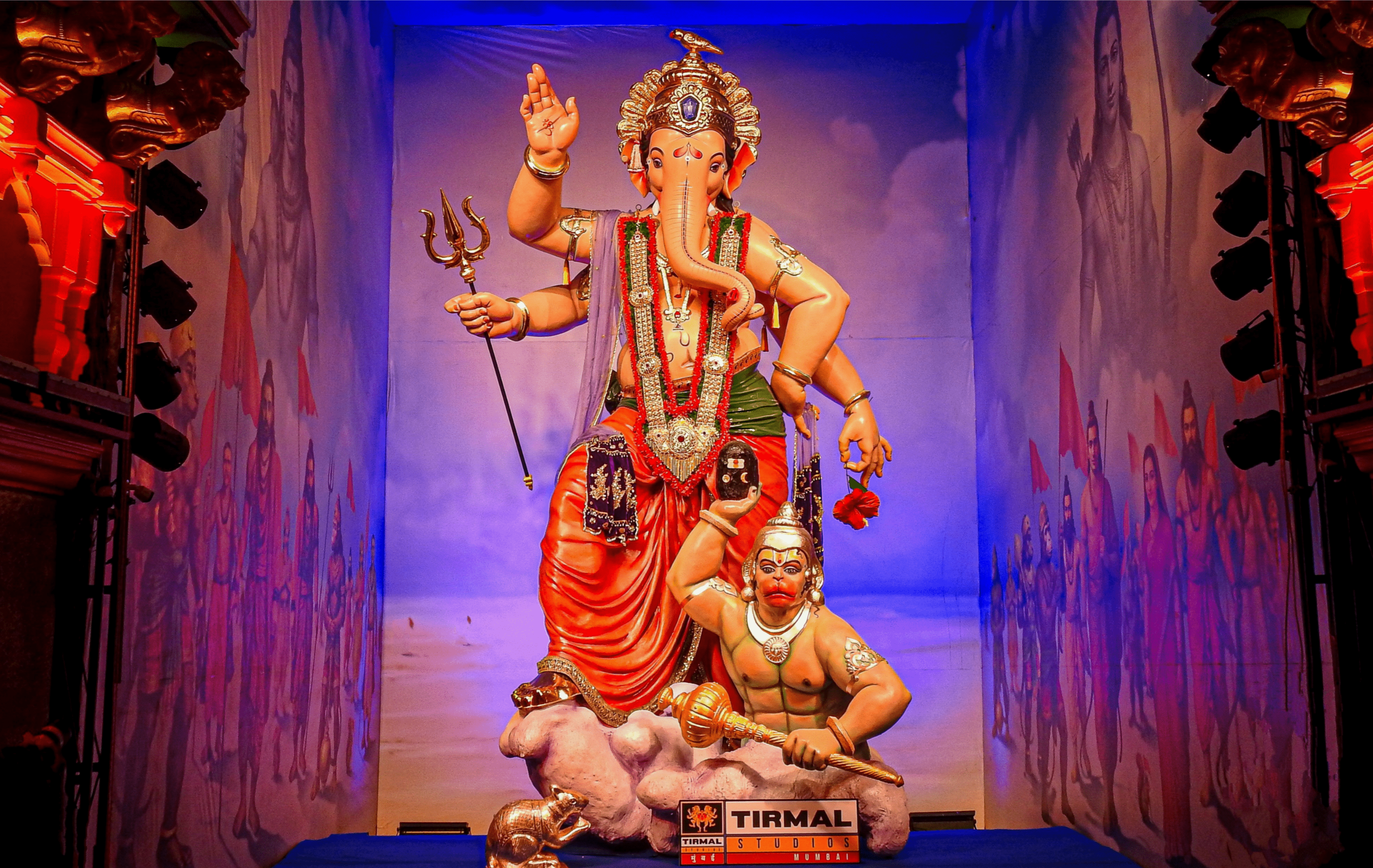 3392x2144 Home. Mumbaicha Raja. Lalbaug Sarvajanik Utsav Mandal