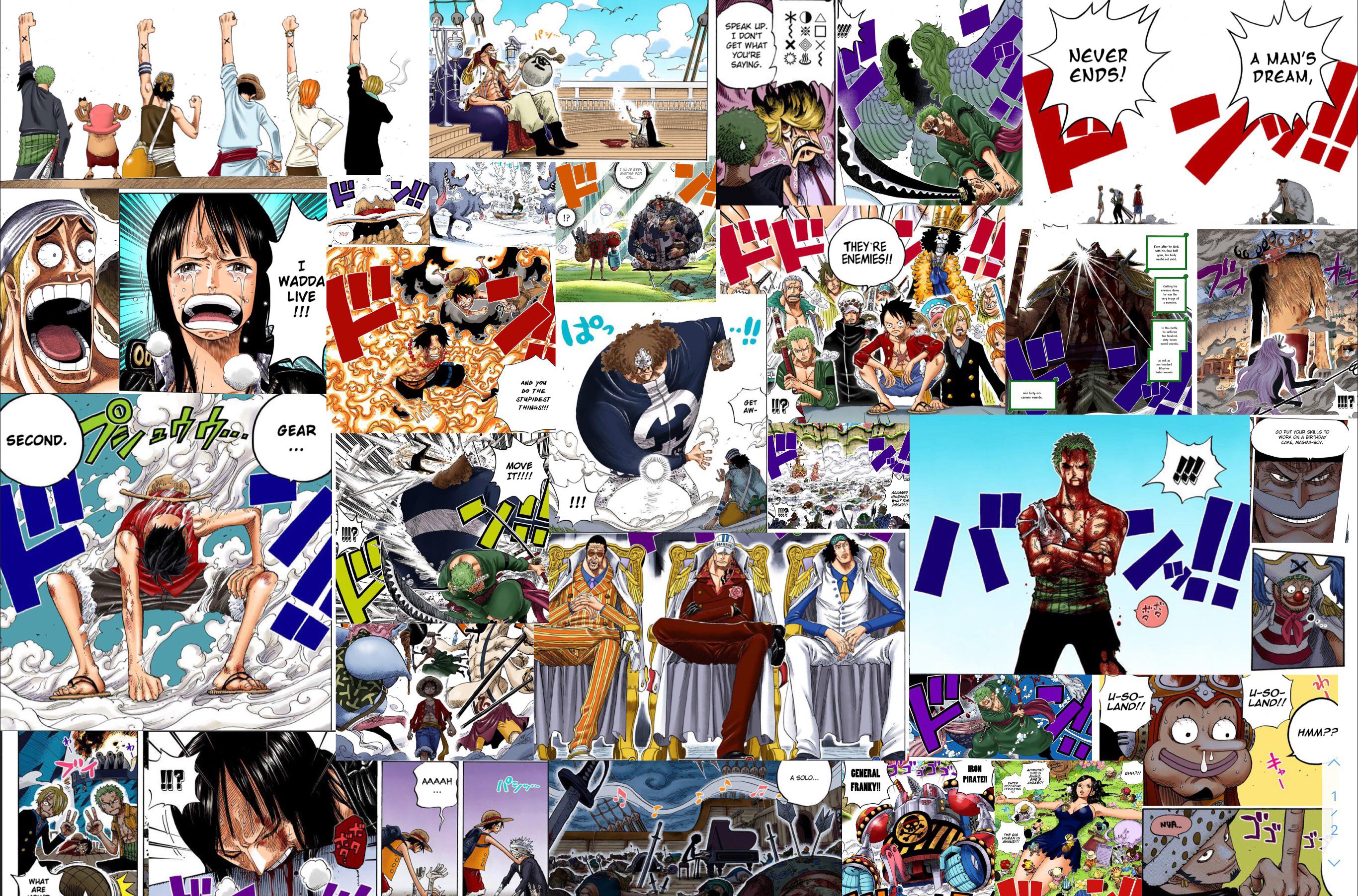 2732x1805 I made a one piece collage of my favorite panels and I wanted to share :)
