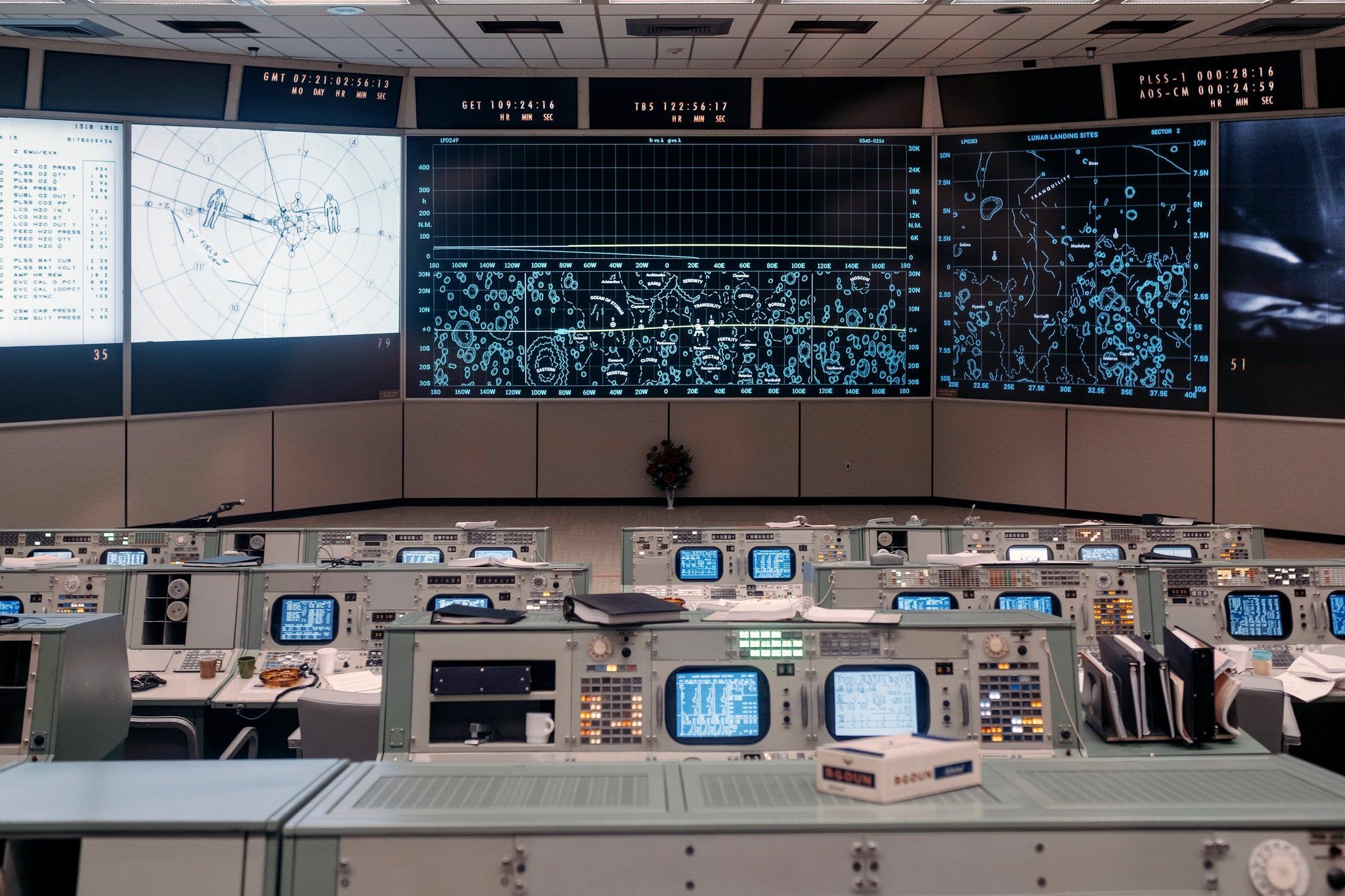 2048x1365 NASA Reopens Apollo Mission Control Room That Once Landed Men on Moon