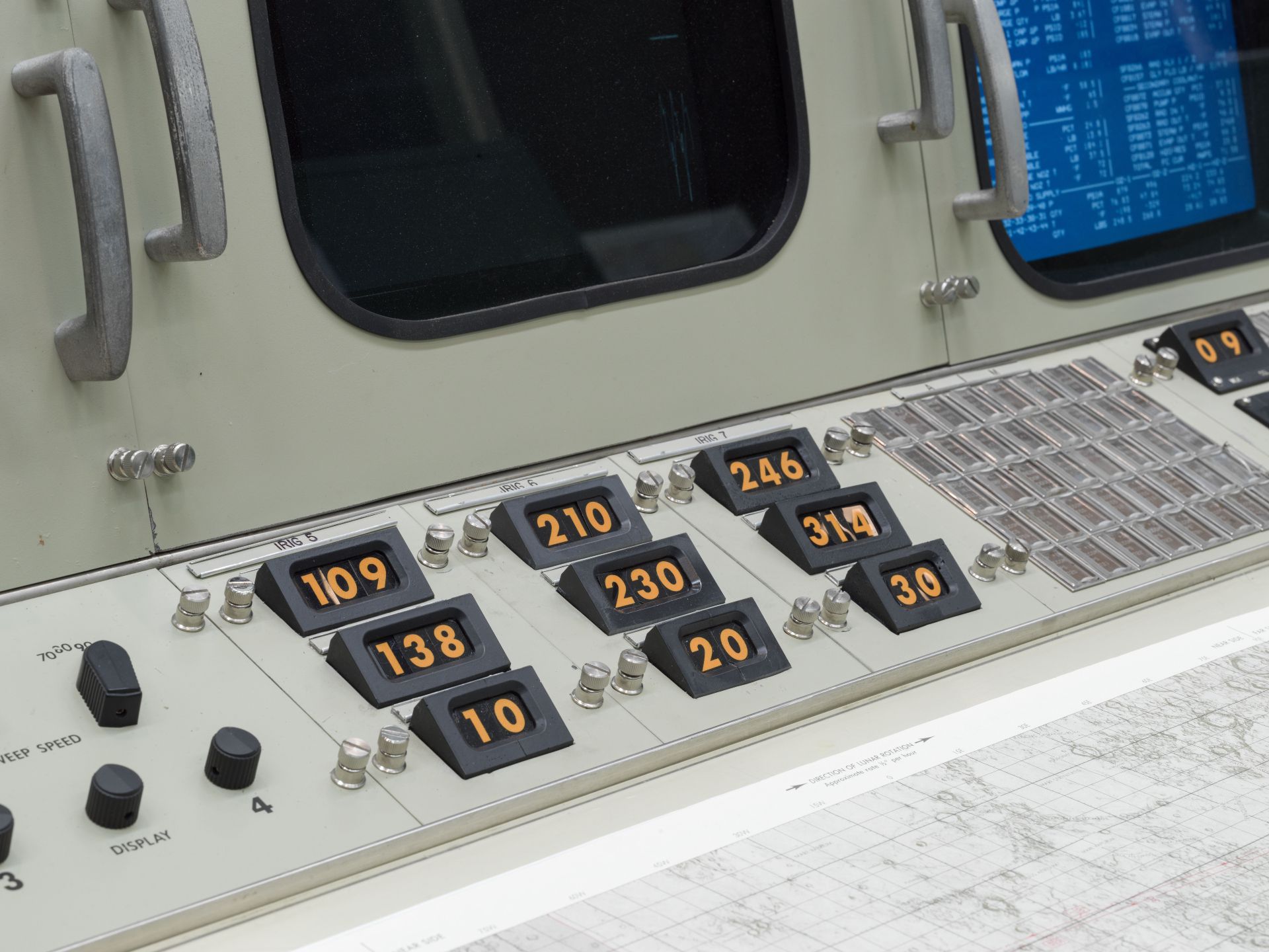1920x1440 NASA Space Centre Control room restoration for Apollo 11. Wallpaper*