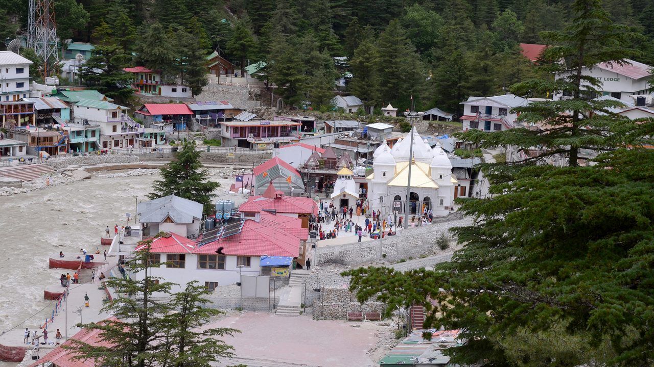 1280x720 About Gangotri Temple Gangotri: Gangotri Temple Photo, History & Significance
