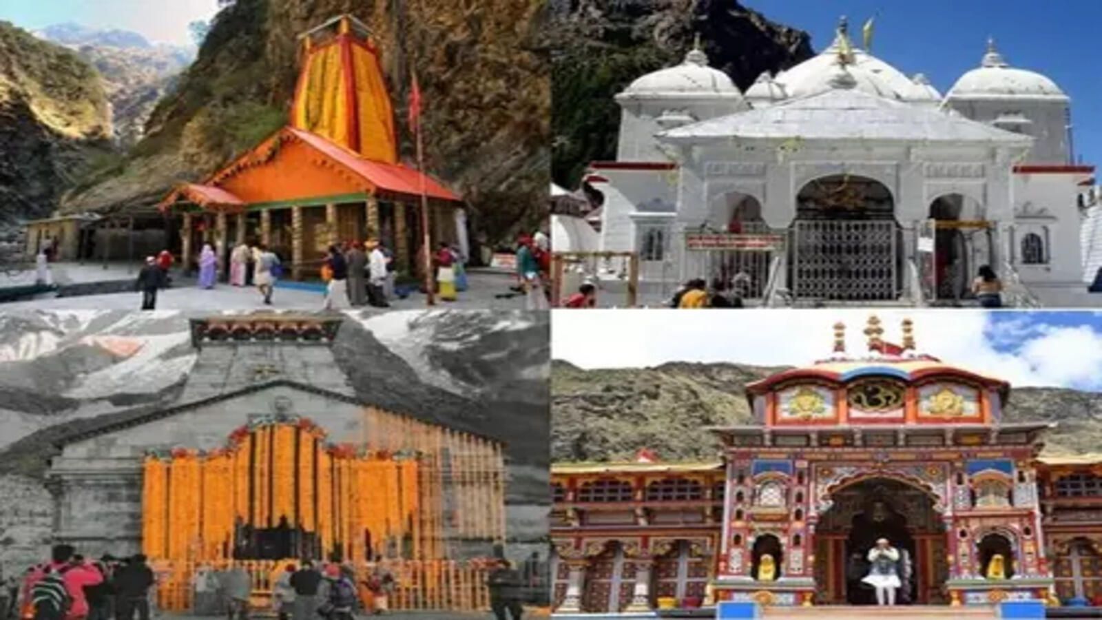 1600x900 Char Dham Yatra begins, portals of Gangotri, Yamunotri temples opened Economic Times