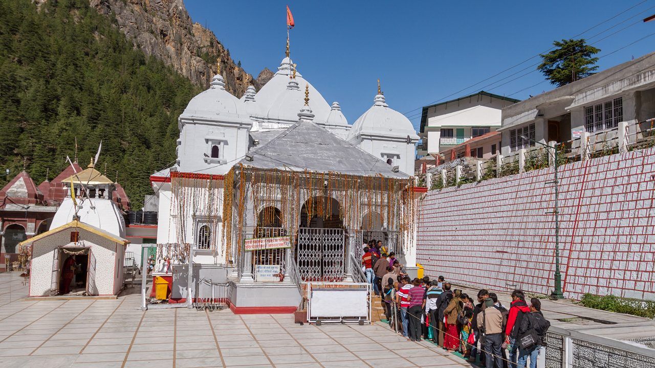 1280x720 About Gangotri Temple Gangotri: Gangotri Temple Photo, History & Significance