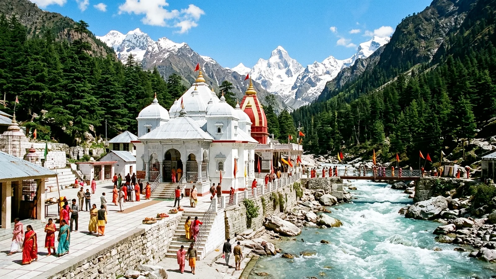 1600x900 Gangotri Dham Yatra 2026. Packages & Transport. North India Planner