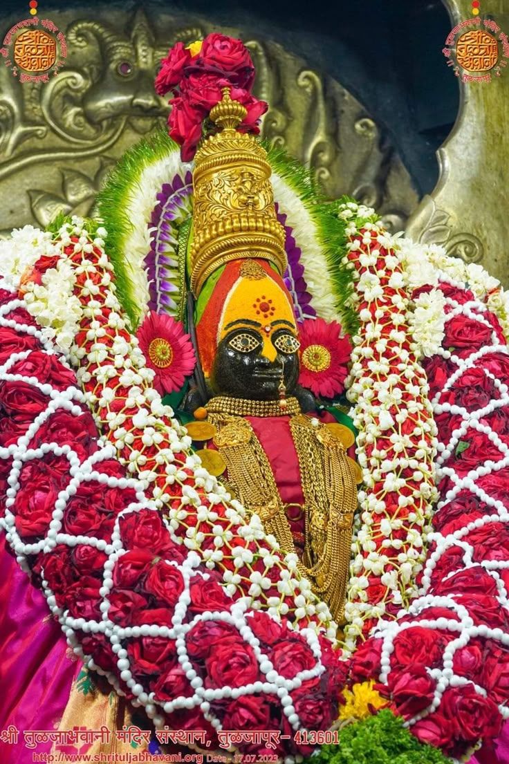 736x1105 Ambabai photo HD wallpaper. Tulja bhavani HD wallpaper, Tulja bhavani photo, Tuljapur bhavani mata wallpaper