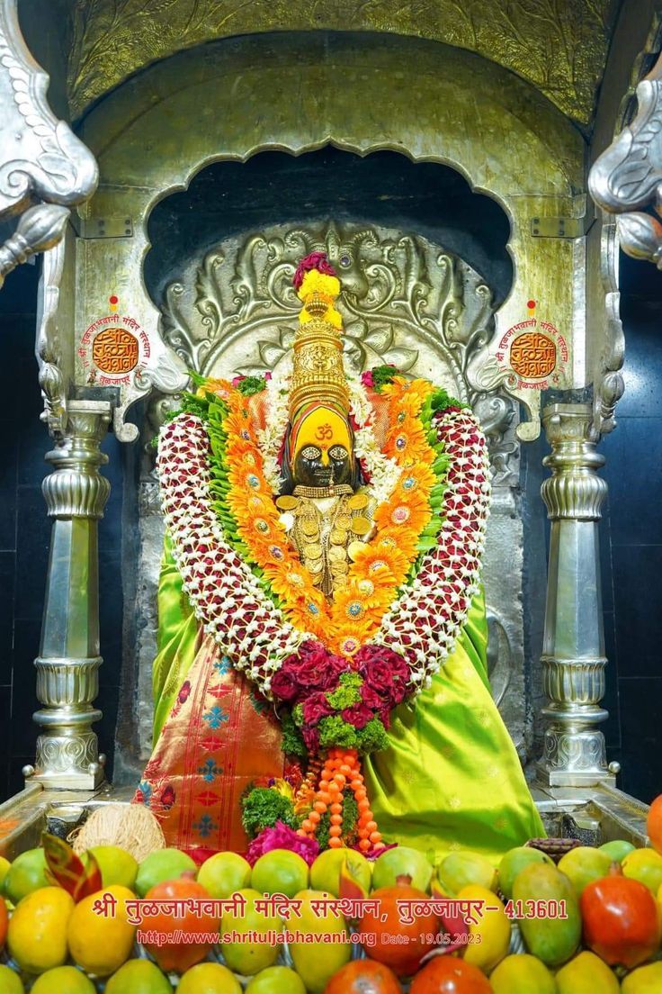 736x1104 Tuljabhavani HD wallpaper. Happy teachers day message, Tulja bhavani photo hd, Tuljapur temple