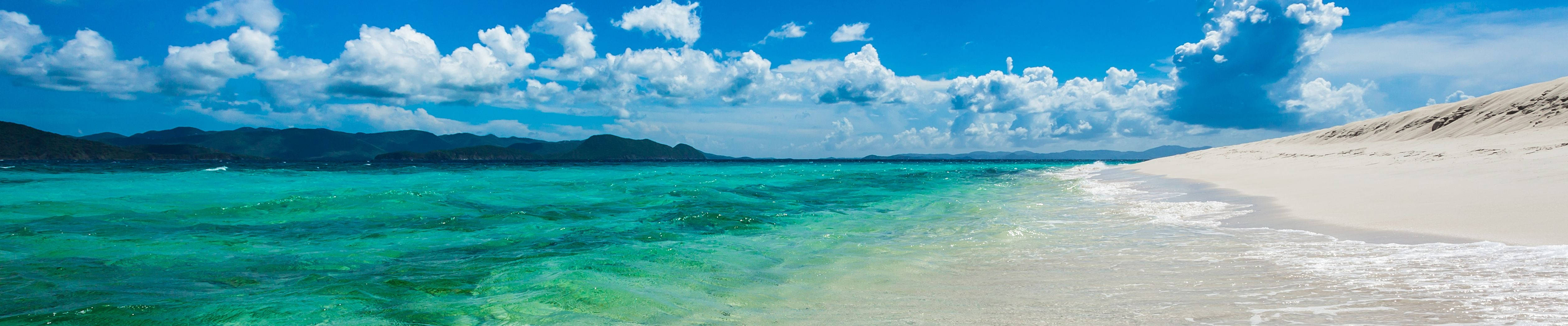 5040x1050 Download 3 Monitor Beach Wallpaper