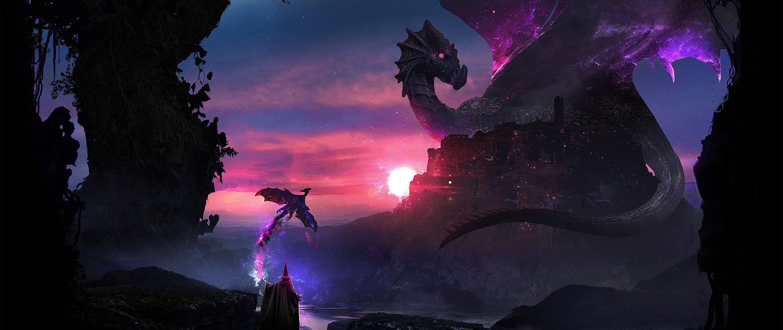 2560x1080 Dragon 2560x1080 Wallpaper