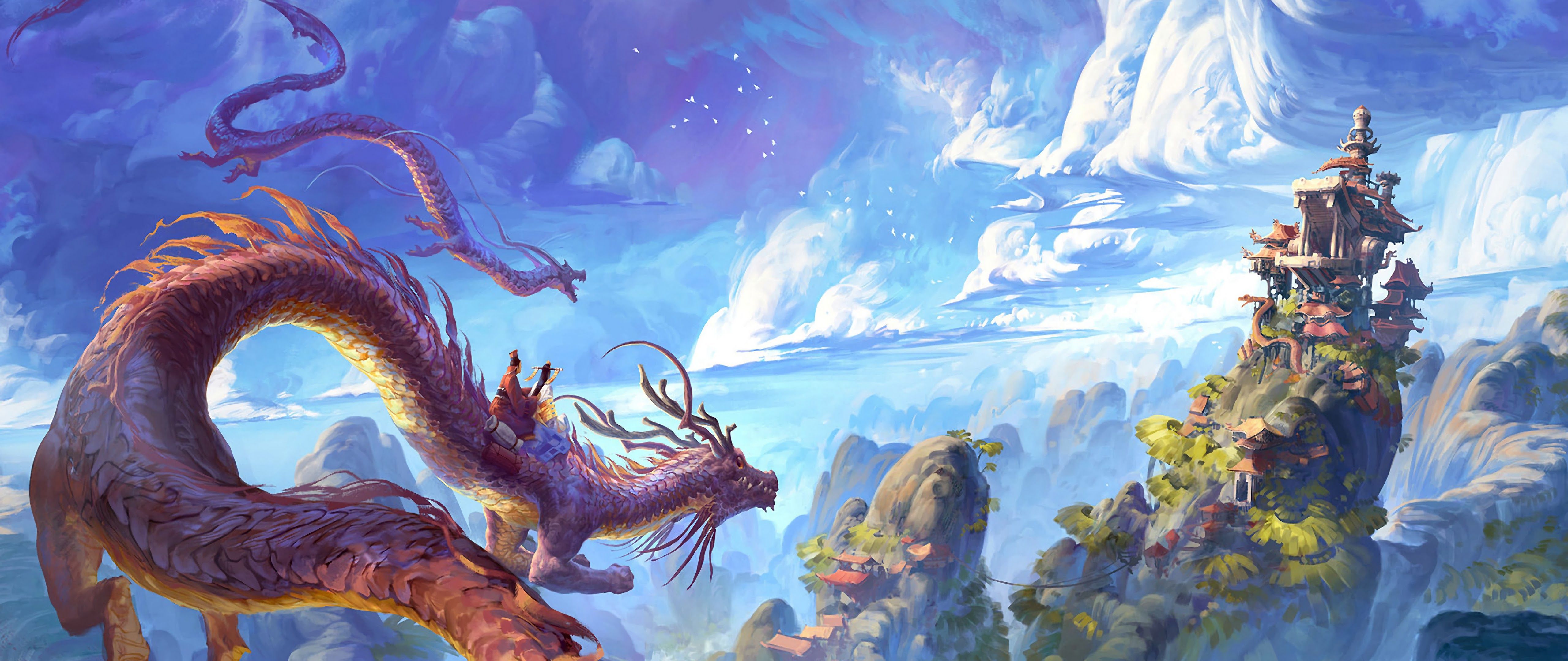 5120x2160 Mythical 4k Wallpaper