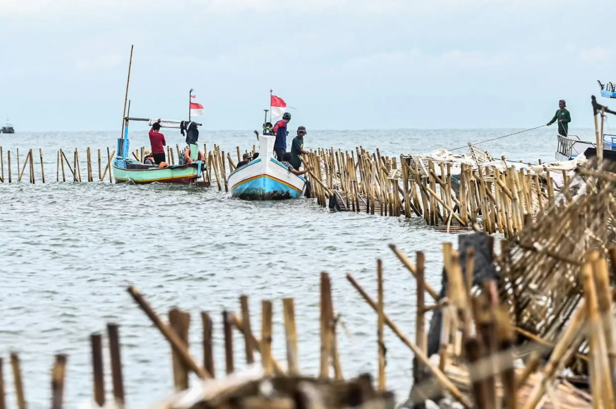 1240x825 Companies, individuals hold land permits ashore from illegal sea fence in Banten