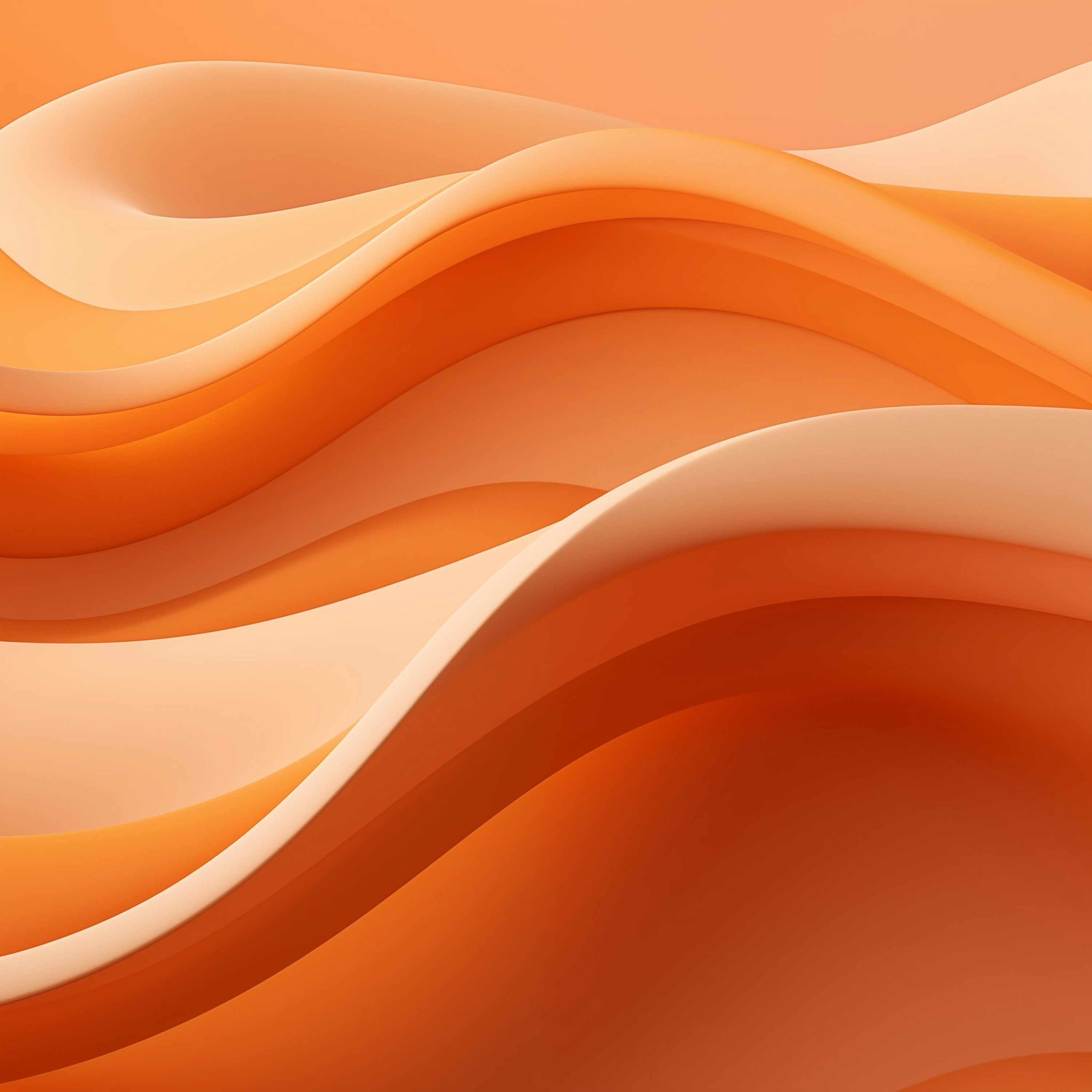 3000x3000 Orange Abstract Picture. Download Free Image