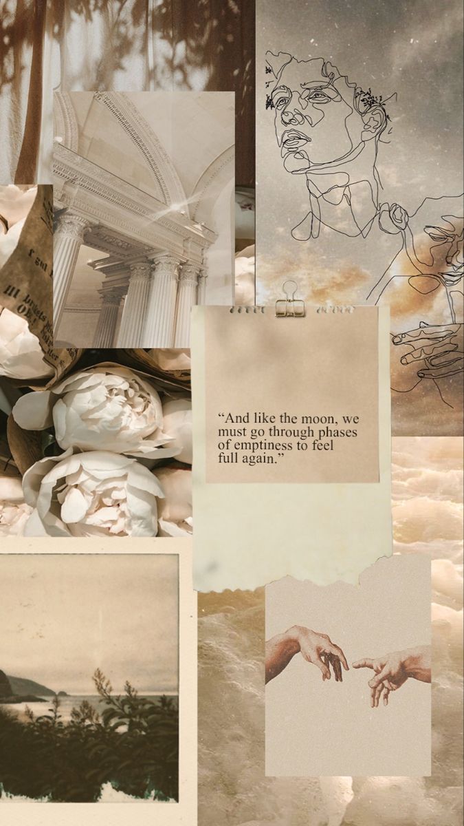 675x1200 Cream Aesthetic // Mood Board