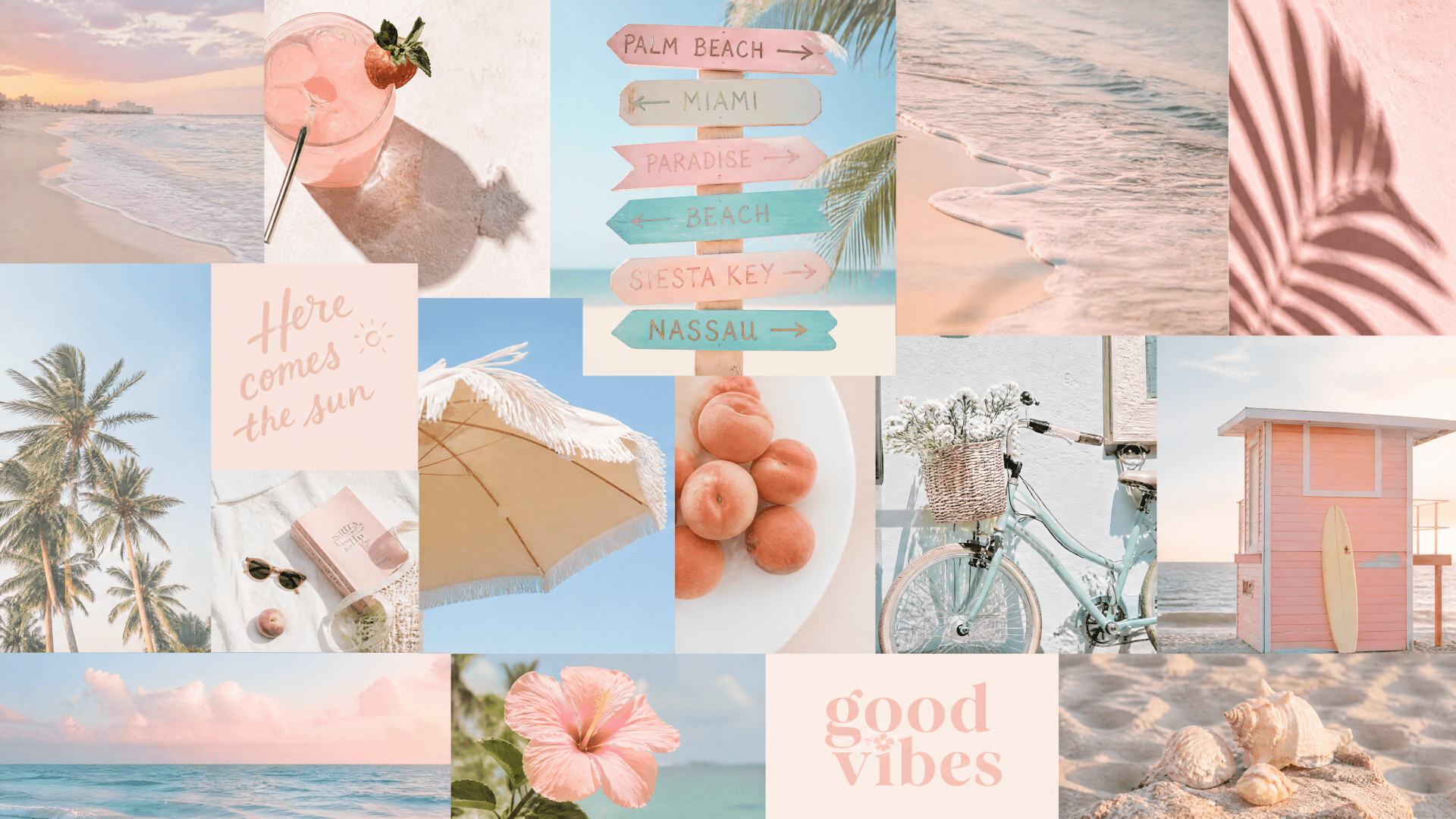 1920x1080 Sunlit Pastel Summer