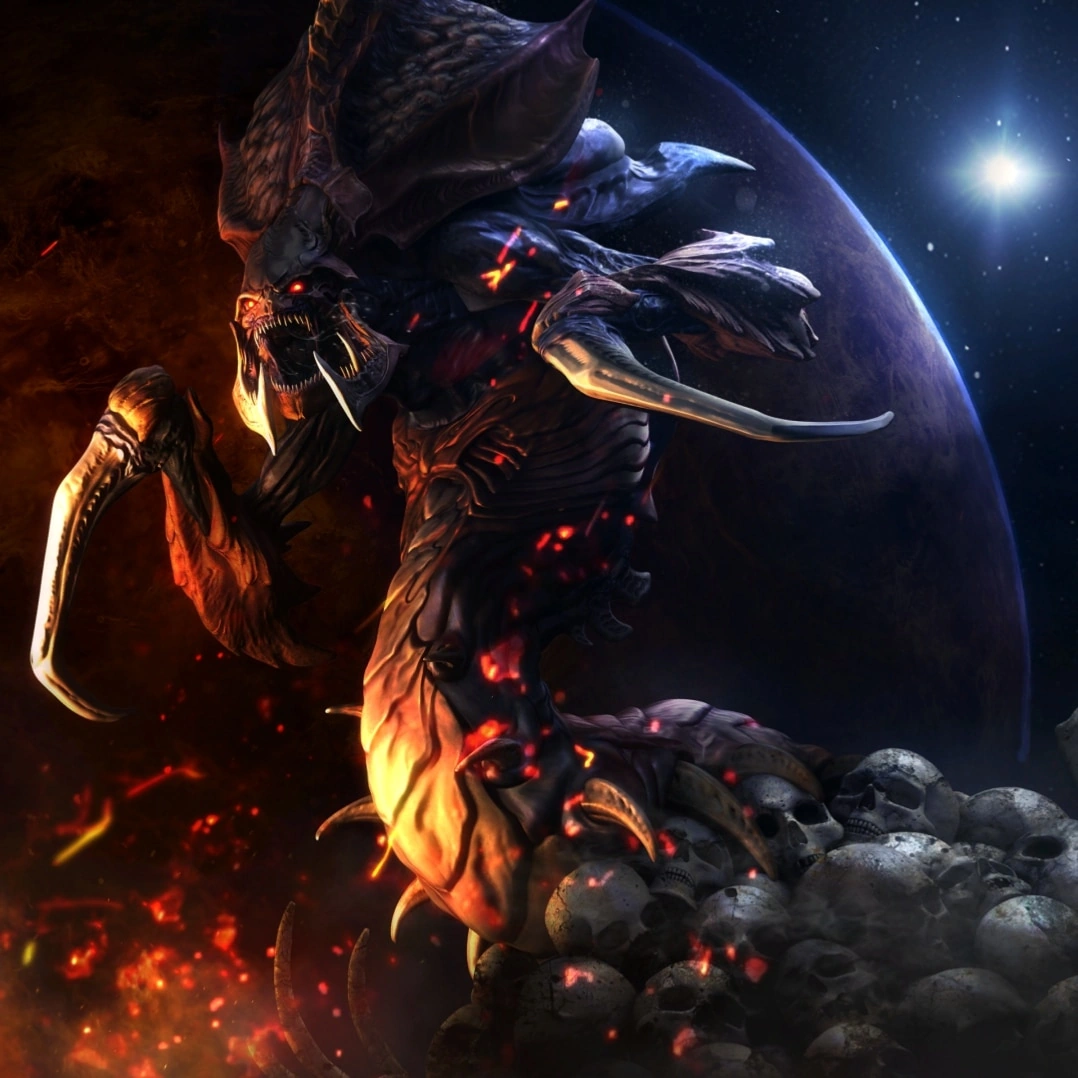 1078x1078 Zerg. StarCraft: Scattered Factions