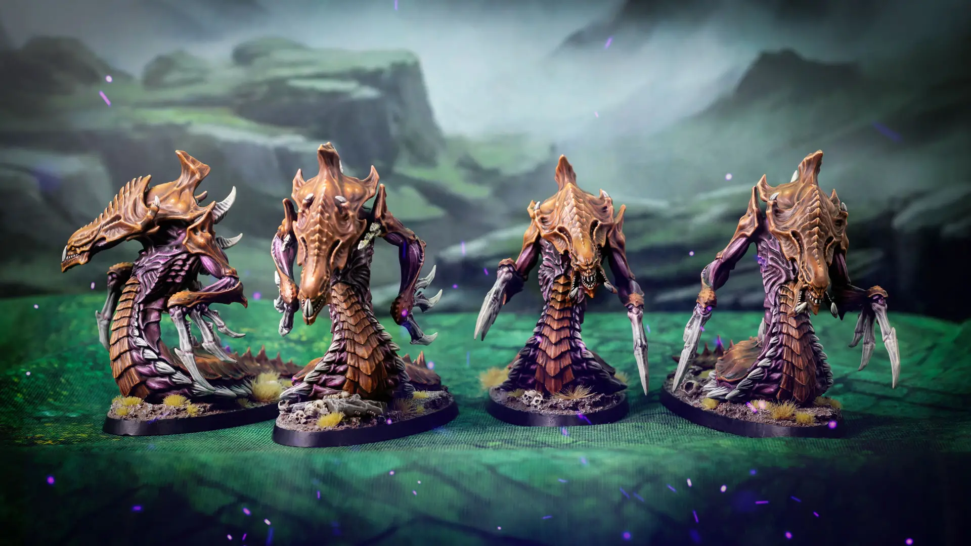 1920x1080 How concept art and campaign replays shaped this stunning StarCraft Hydralisk paint scheme Tale of Painters