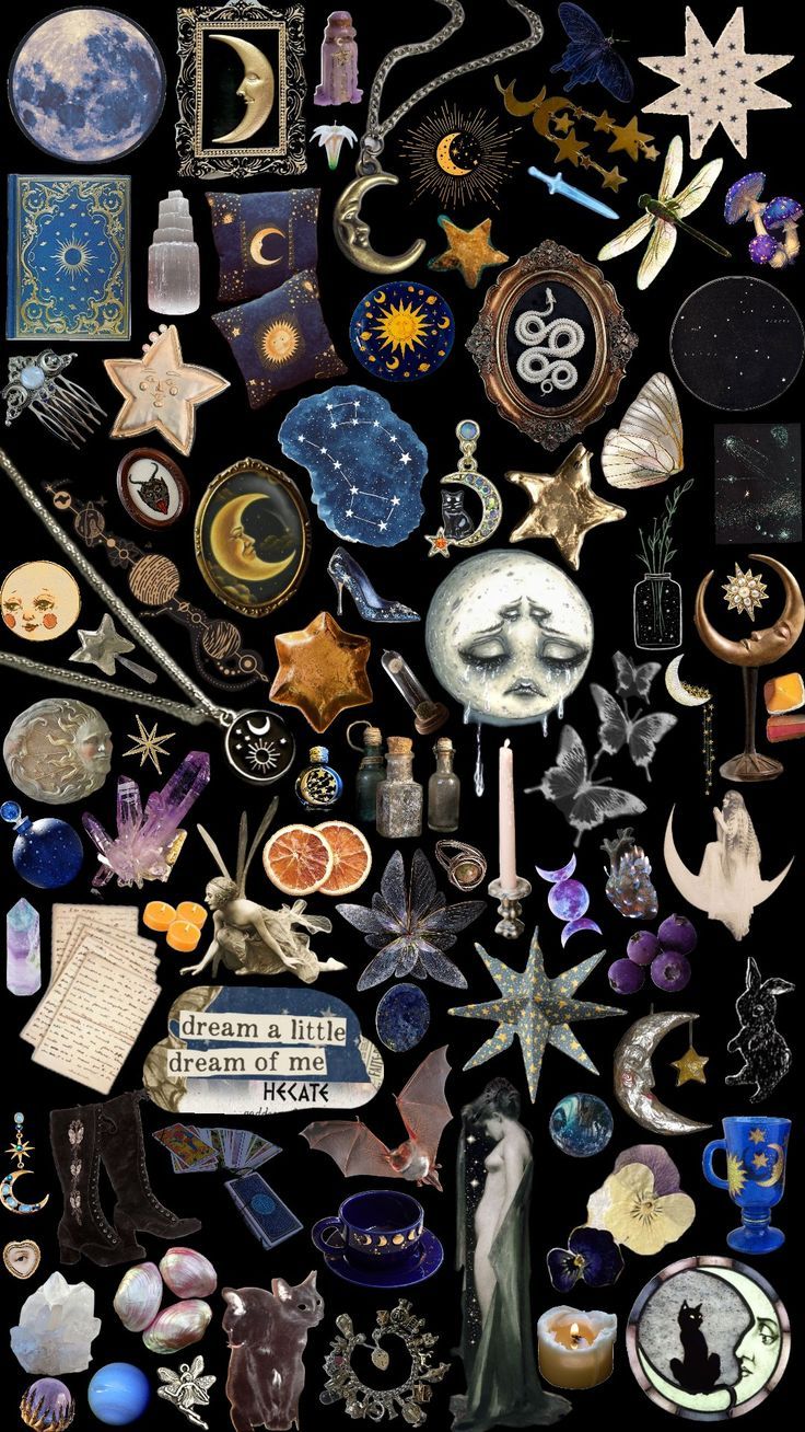 736x1308 collages #wallpaper #whimsy #whimsigoth #goth