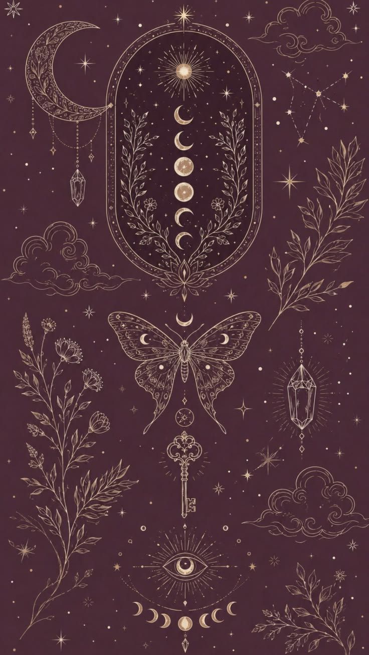 736x1308 Witchy wallpaper iphone. Witchy phone wallpaper, Witchy phone background, Whimsy goth wallpaper iphone